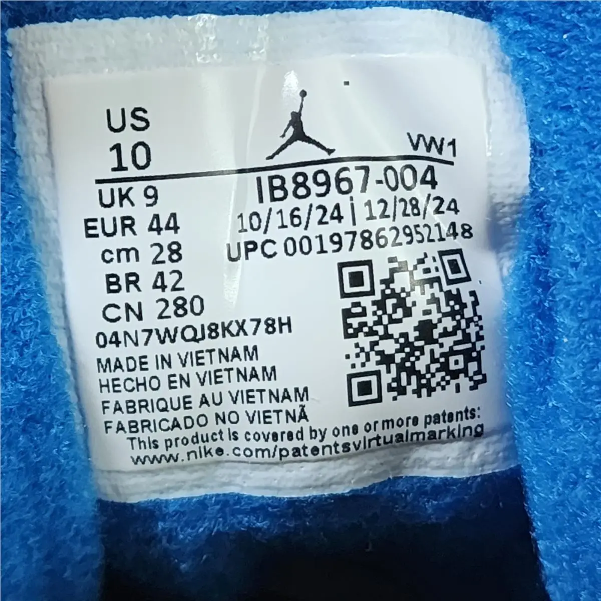 Nike shoes - Air Jordan 3 - Air - IB8967-004 - Black 10
