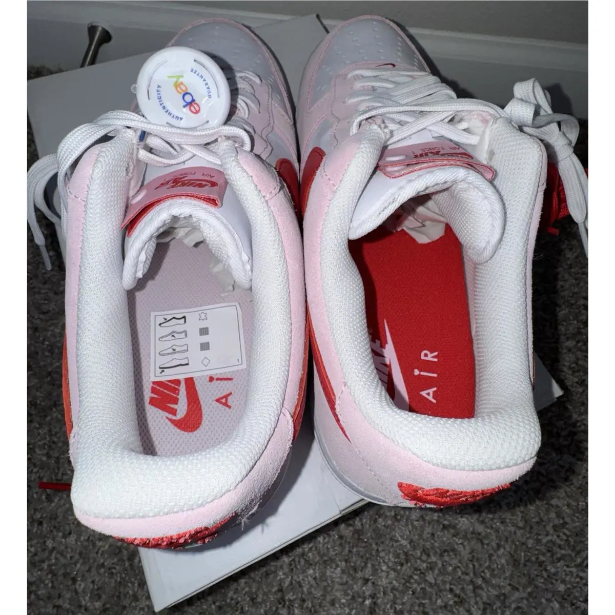 Nike shoes - Nike Air Force 1 - Air Force - DD3384-600 - Pink 8