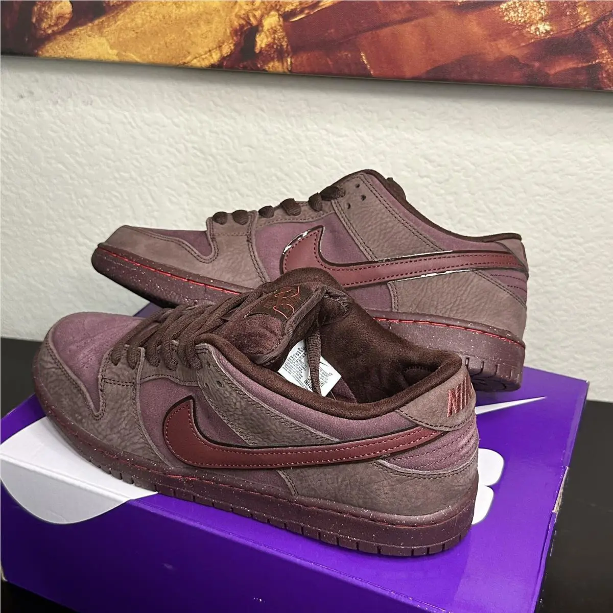 Nike shoes - Nike SB Dunk - Dunk - Red 6