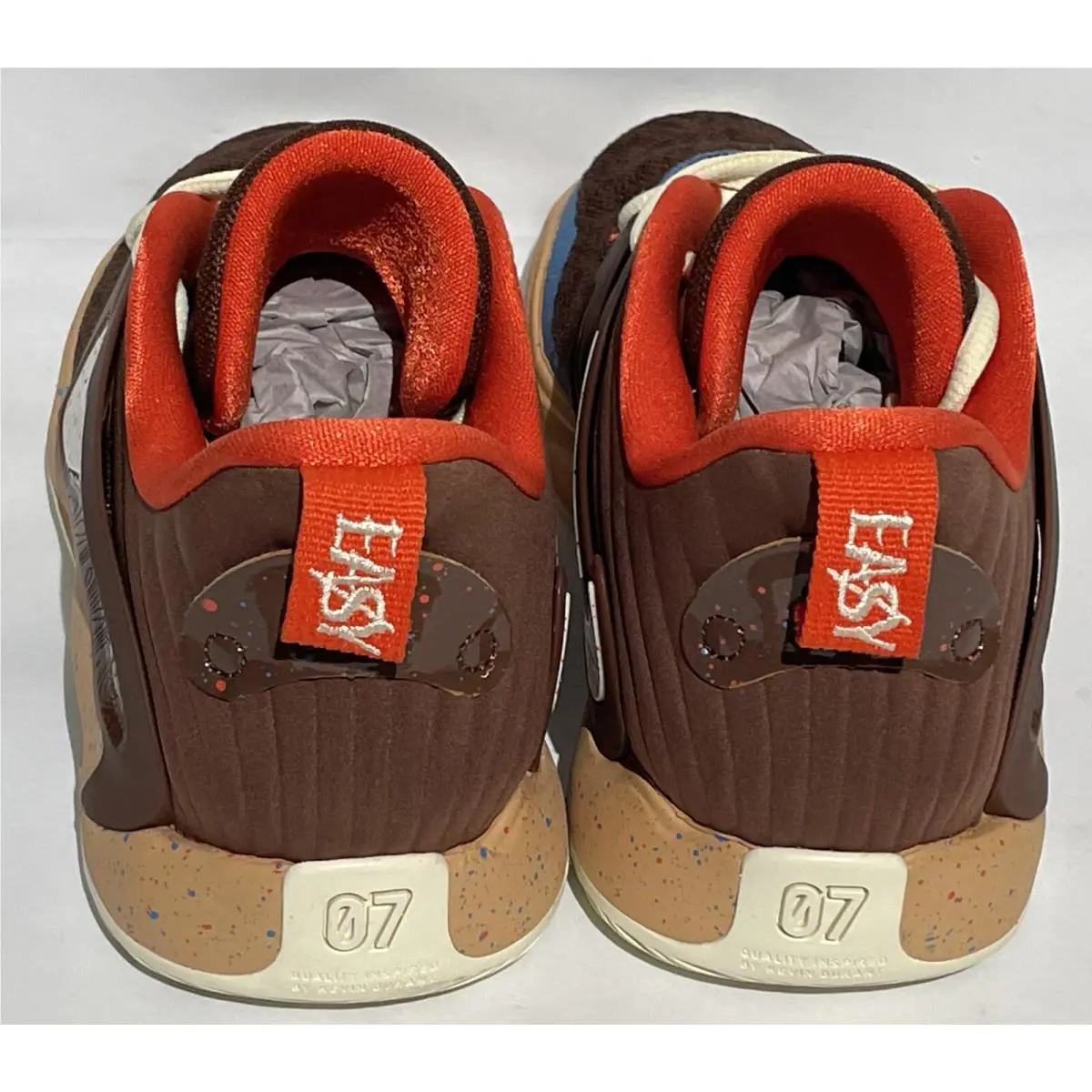 Nike shoes - Nike KD 15 EYBL - EYBL - Fauna Brown/Coconut Milk 3