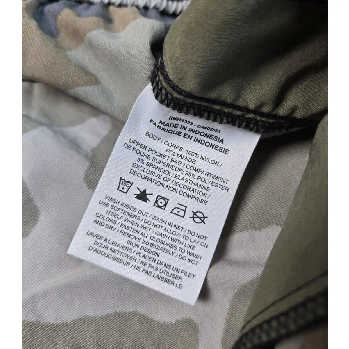 Nike clothing - FZ3529-380 - FZ3529-380 FZ3529 - Camo (UPC: 197601300667) 15