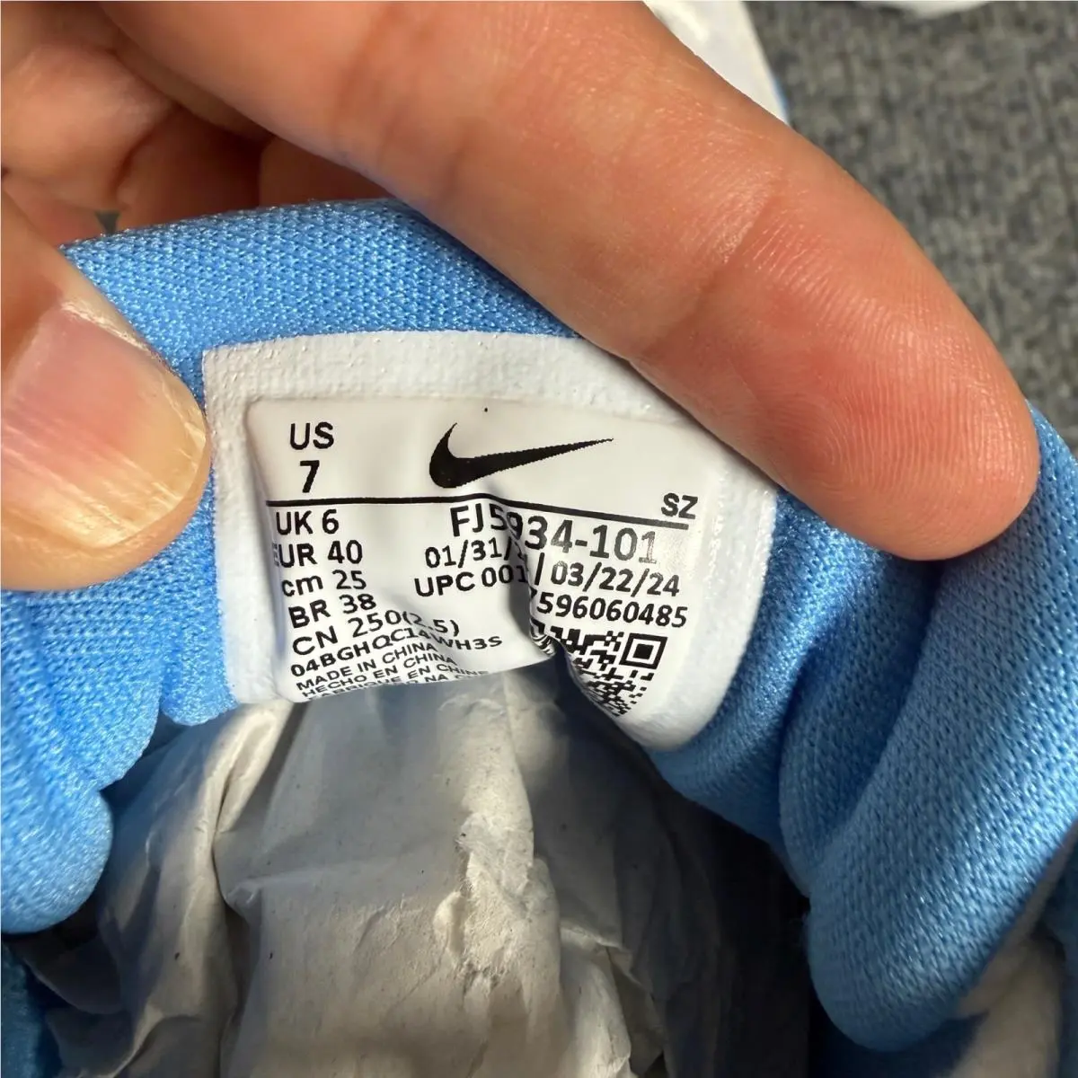 Nike shoes - FJ5934101 - FJ5934-101 - White 5