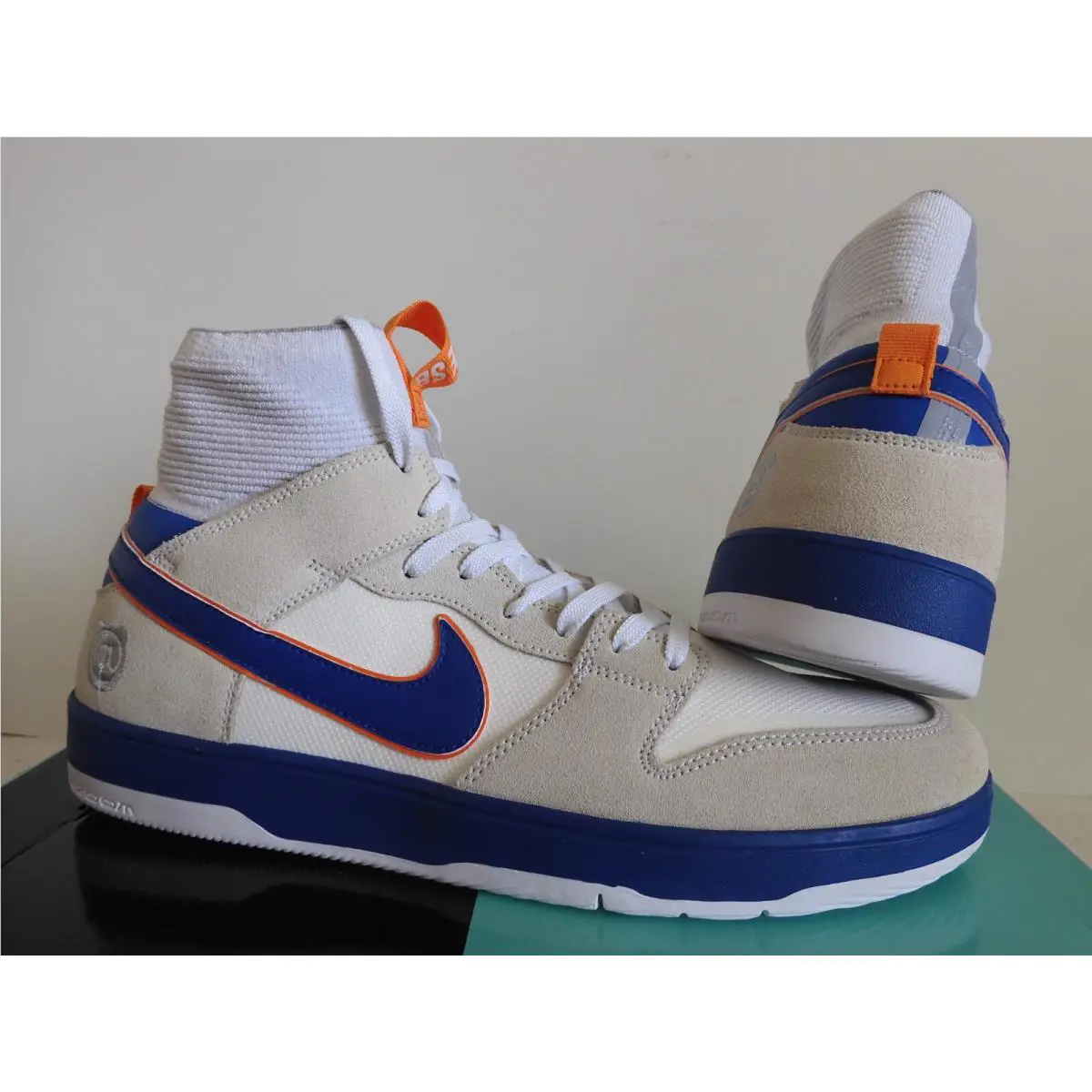 Nike shoes - Nike Sb Dunk High - Dunk High - 918287-147 - White (UPC: 091208796826) 0