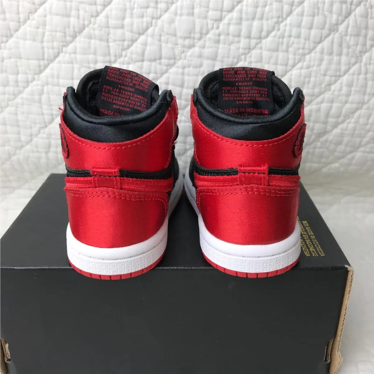 Nike shoes - Air Jordan 1 - Air - FD5305-061 - Black/university red -White 4