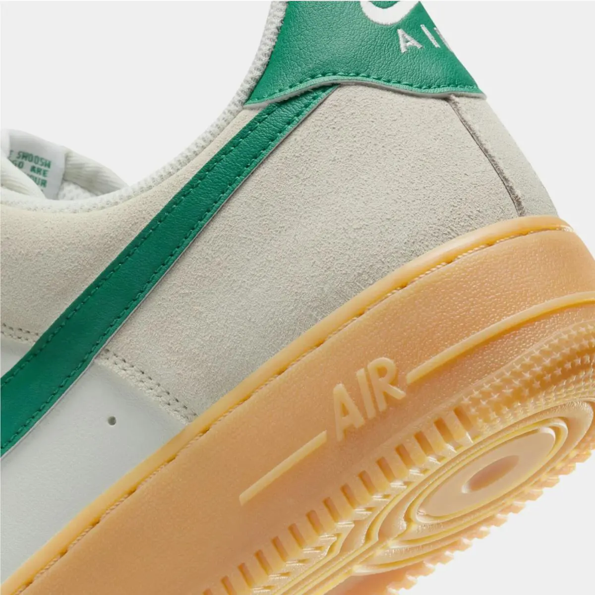 Nike shoes - Nike Air Force 1 `07 LV8 - Phantom/Malachite-Gum Yellow - FQ8714-001 4