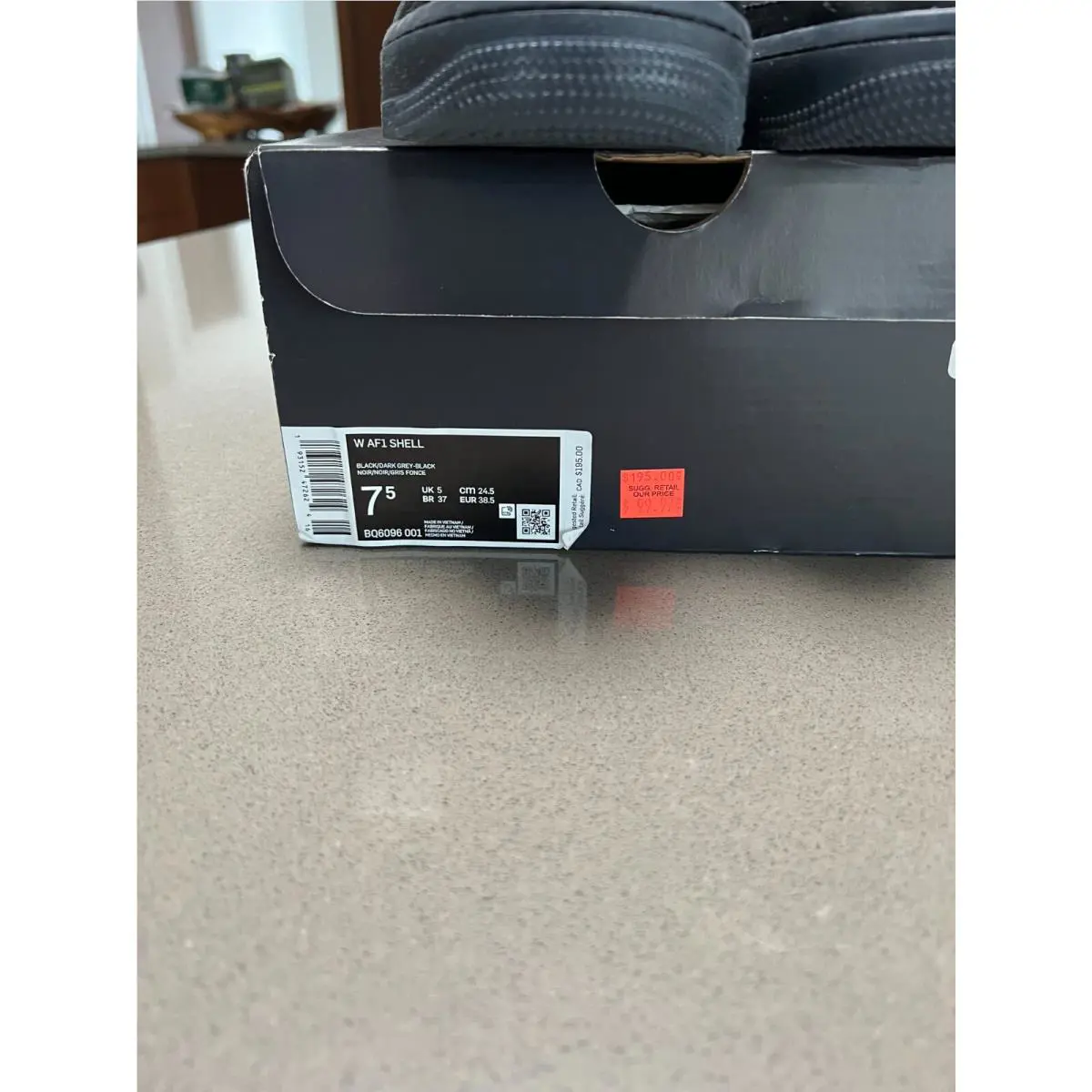 Nike shoes - Nike Air Force 1 - Air Force - BQ6096001 - Black 9