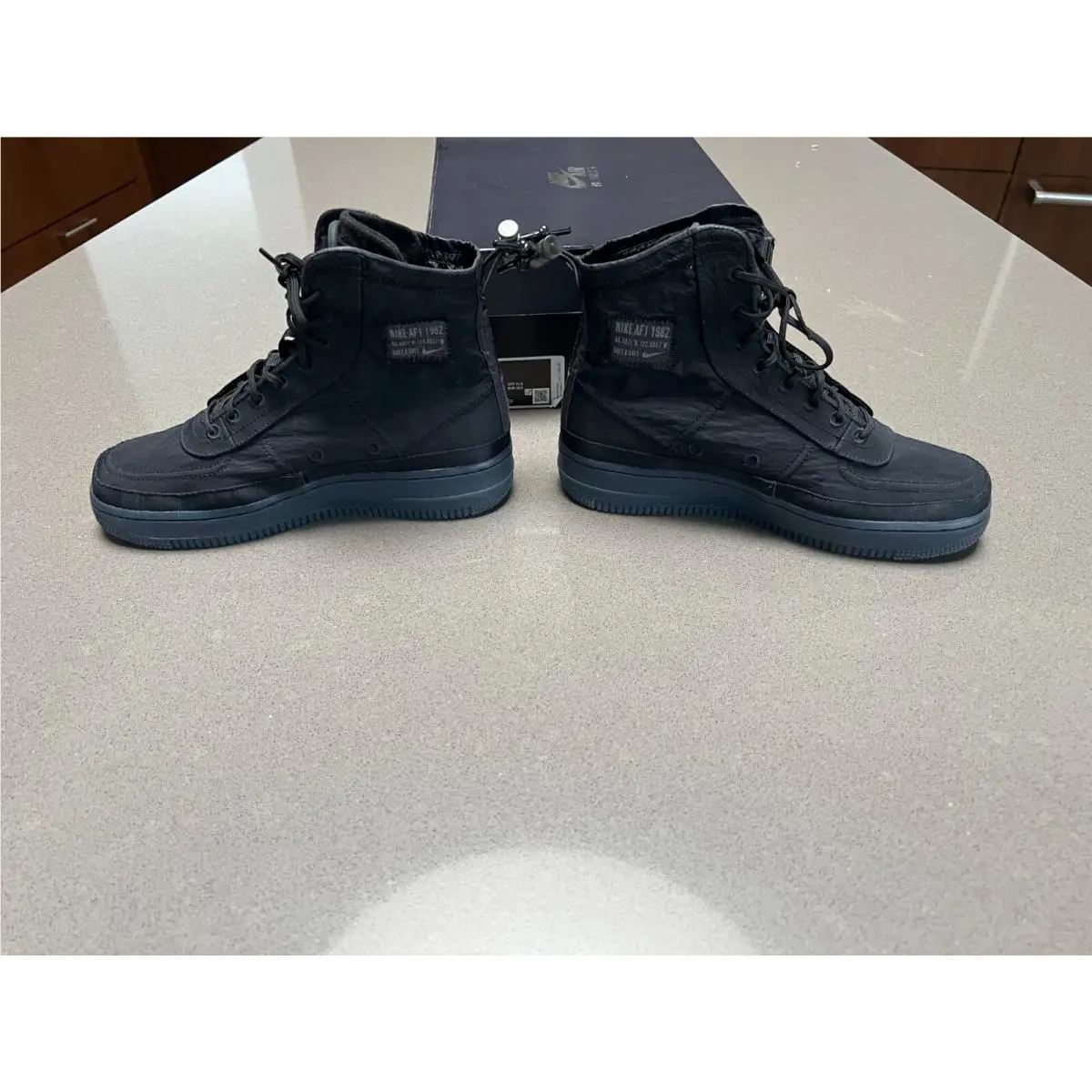 Nike shoes - Nike Air Force 1 - Air Force - BQ6096001 - Black 0