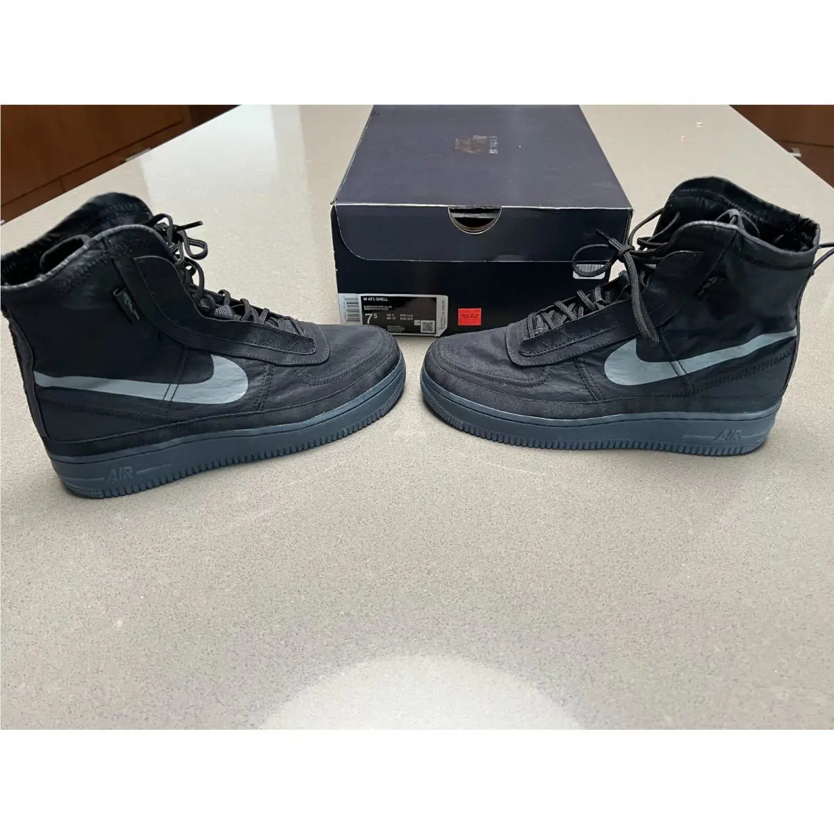 Nike shoes - Nike Air Force 1 - Air Force - BQ6096001 - Black 1