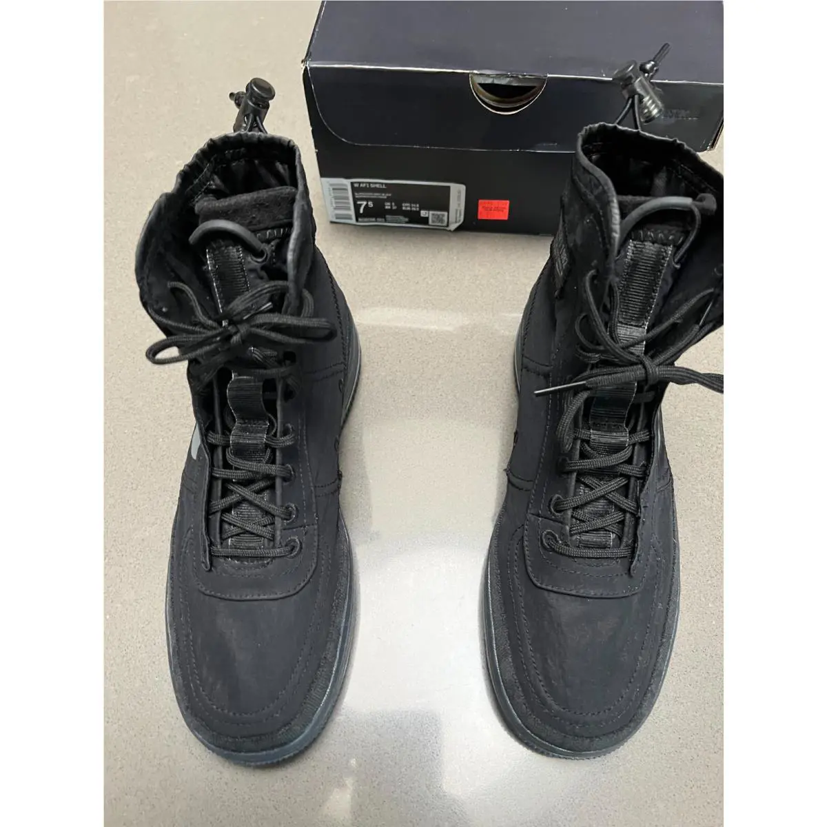 Nike shoes - Nike Air Force 1 - Air Force - BQ6096001 - Black 3