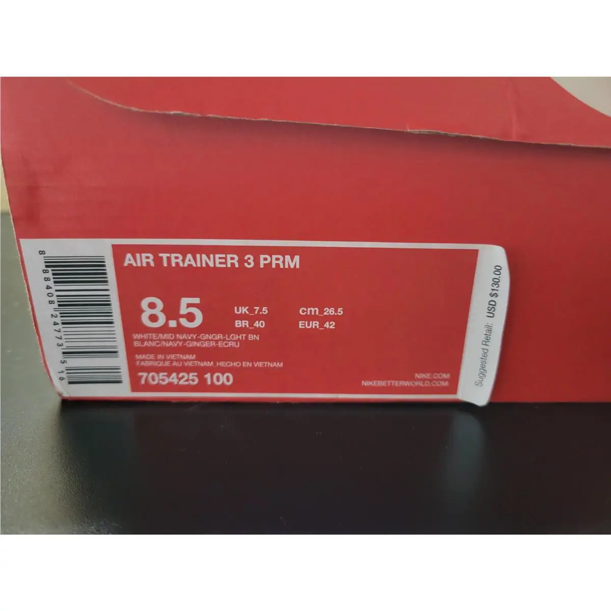 Nike shoes - Nike Air Trainer 3 - Air Trainer - 705425-100 - White 6