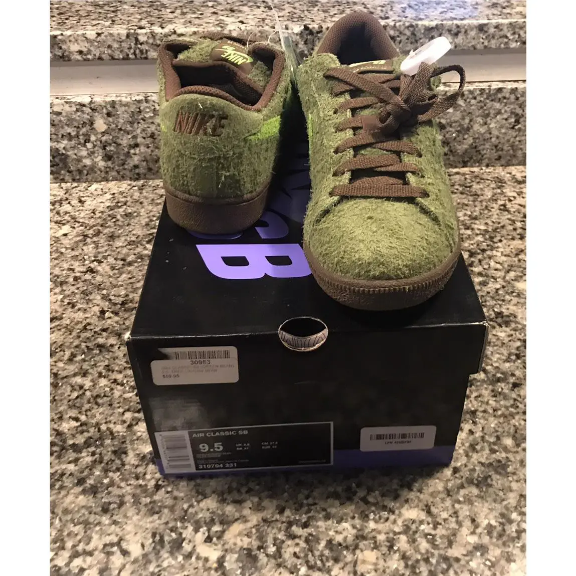Nike shoes - Nike SB Air Classic - Air Classic - 310704-331 - Green (UPC: 091206667609) 4