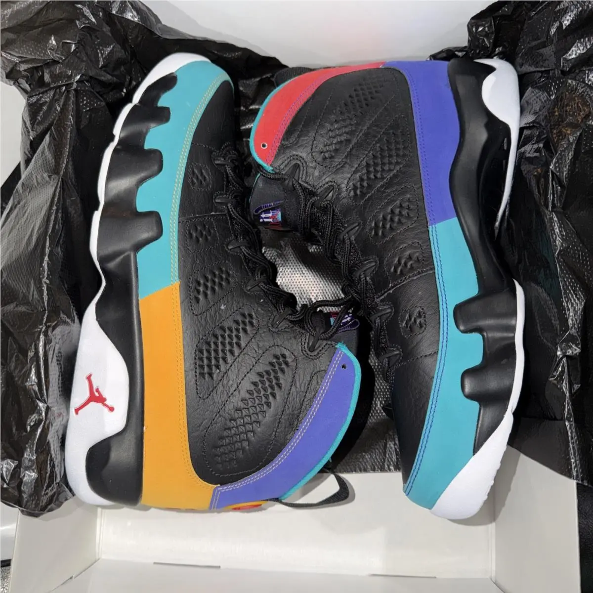 Nike shoes - Air Jordan 9 - Air - 302370-065 - Black (UPC: 0886915676918) 8