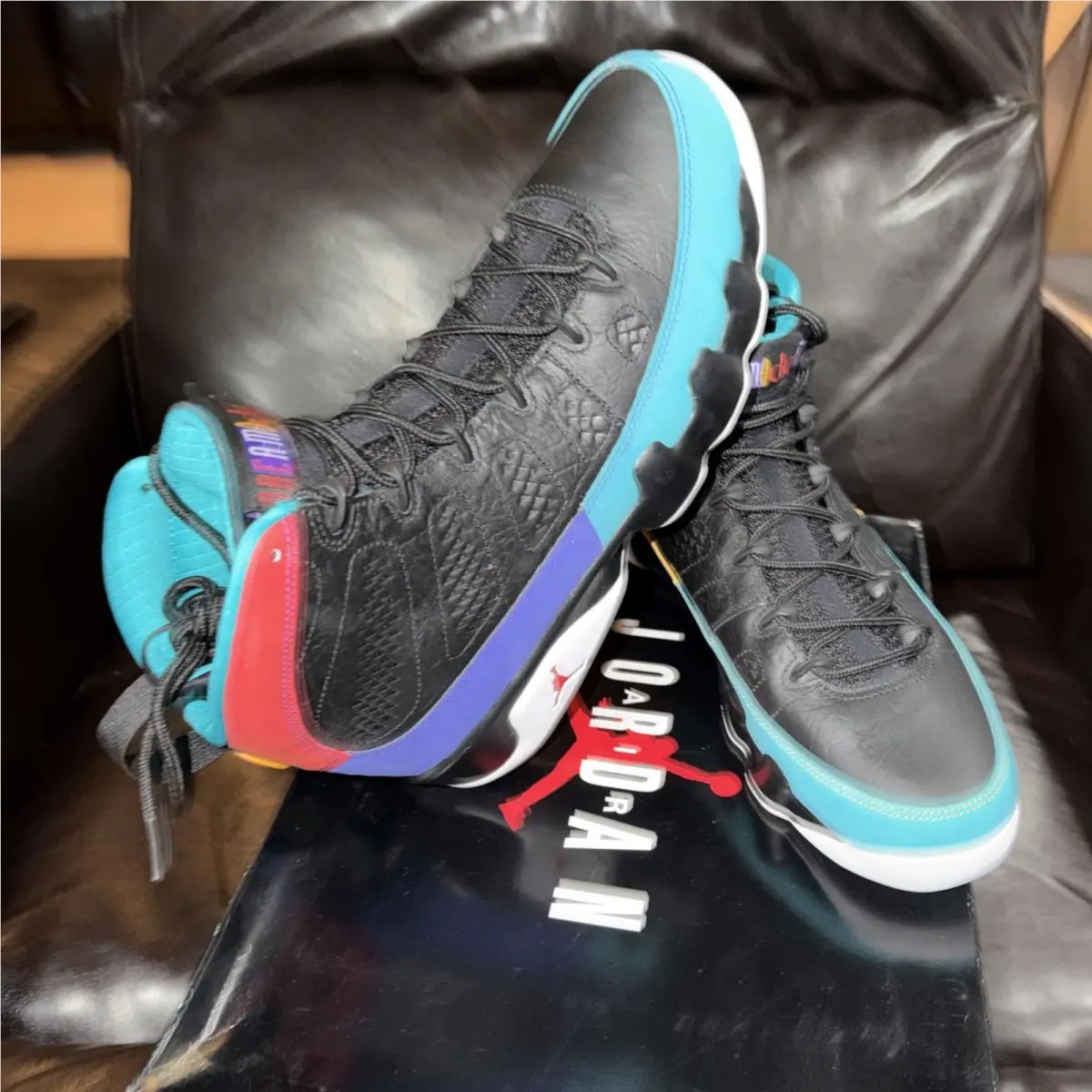 Nike shoes - Air Jordan 9 - Air - 302370-065 - Black (UPC: 0886915676918) 0