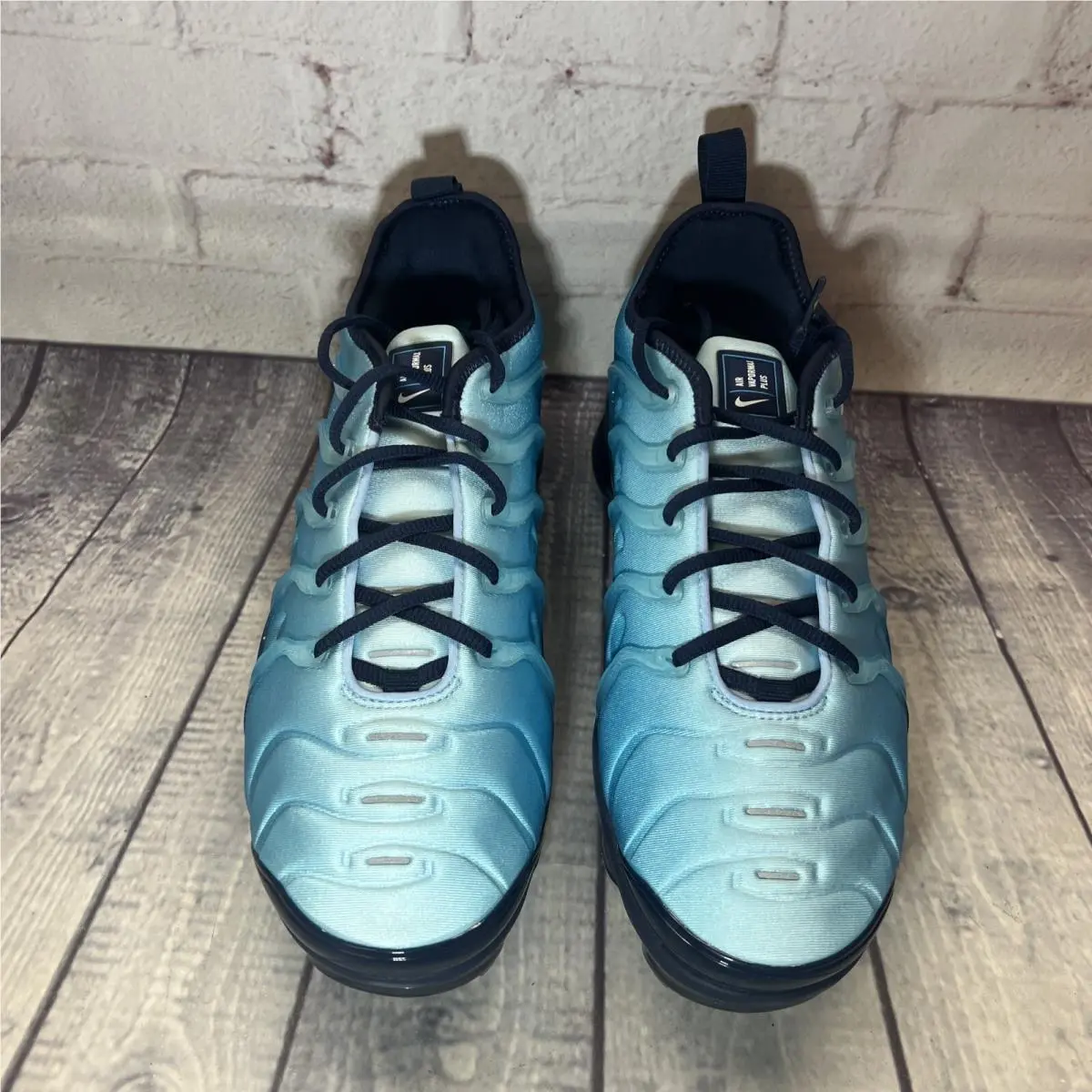 Nike shoes - Nike Air Vapormax Plus - Air Vapormax Plus - 924453407 - Blue, Manufacturer: White, Midnight Navy, Light Current Blue 2