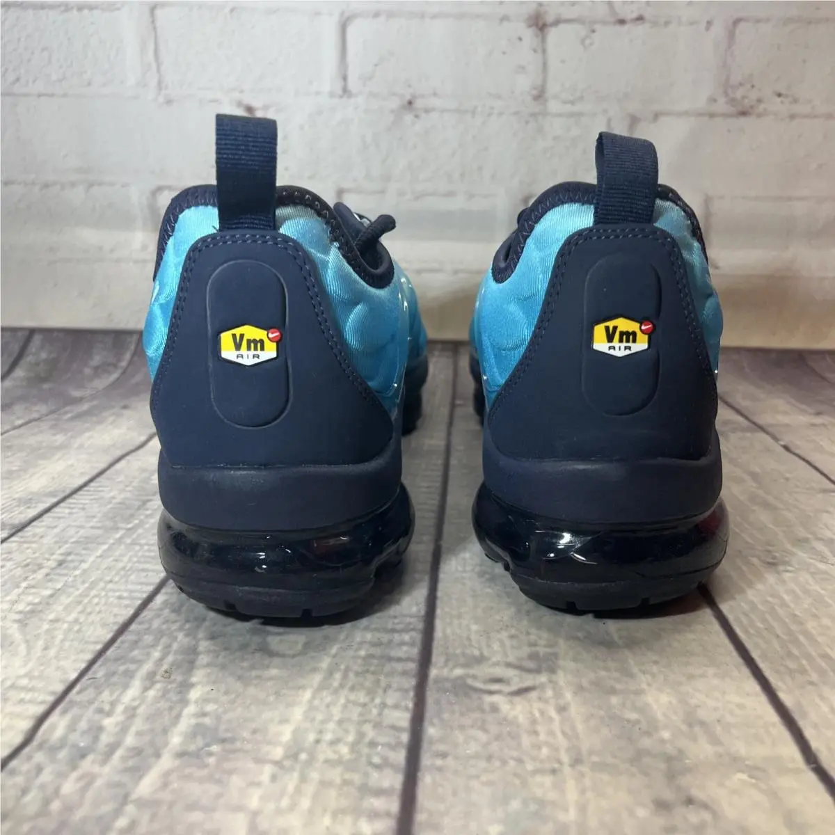 Nike shoes - Nike Air Vapormax Plus - Air Vapormax Plus - 924453407 - Blue, Manufacturer: White, Midnight Navy, Light Current Blue 3