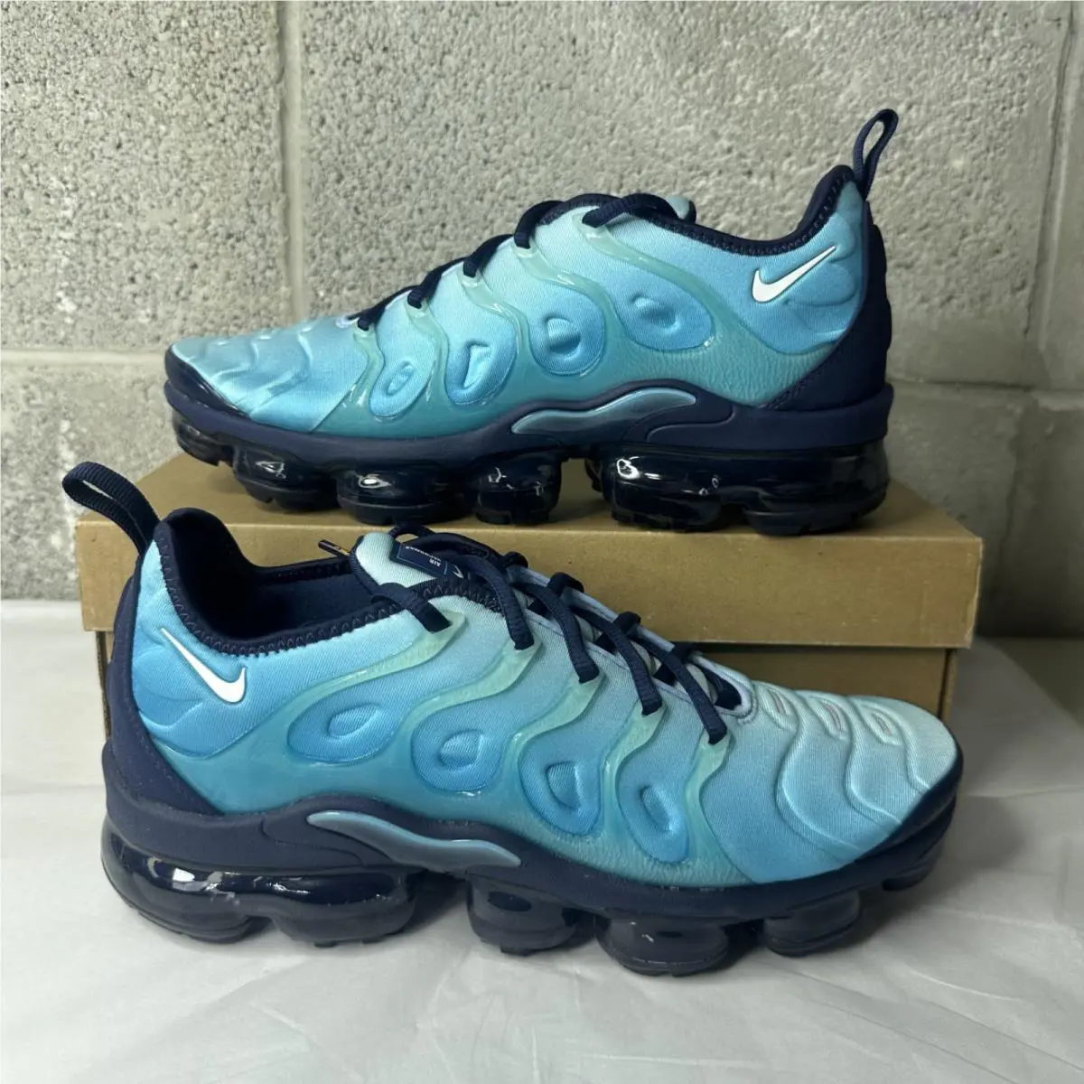 Nike shoes - Nike Air Vapormax Plus - Air Vapormax Plus - 924453-407 - Blue 0