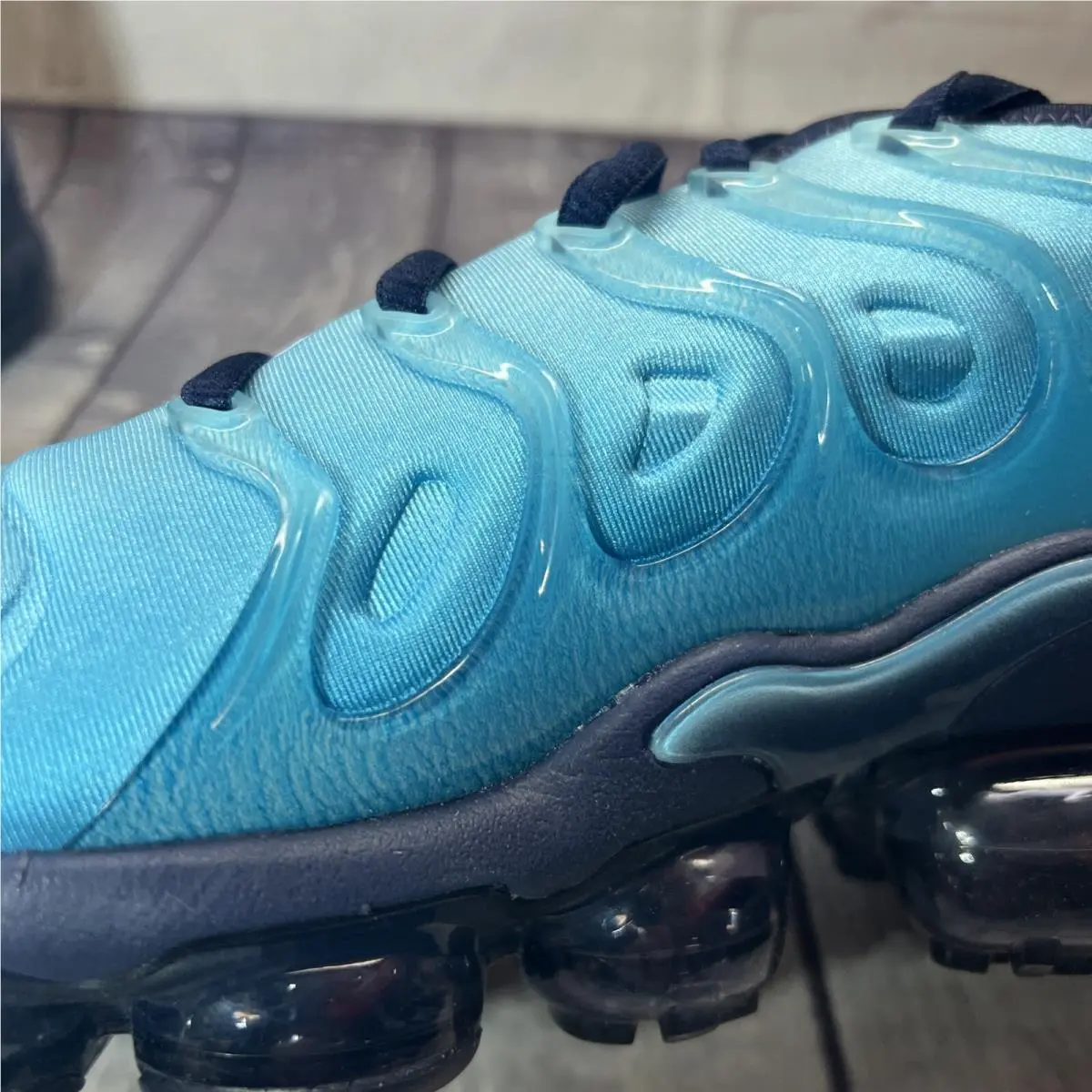 Nike shoes - Nike Air Vapormax Plus - Air Vapormax Plus - 924453407 - Blue, Manufacturer: White, Midnight Navy, Light Current Blue 8