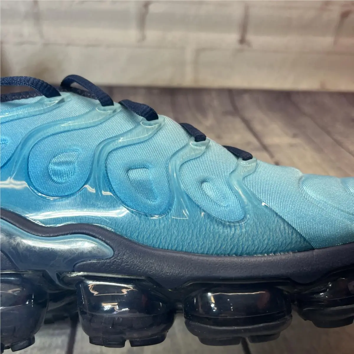 Nike shoes - Nike Air Vapormax Plus - Air Vapormax Plus - 924453407 - Blue, Manufacturer: White, Midnight Navy, Light Current Blue 7