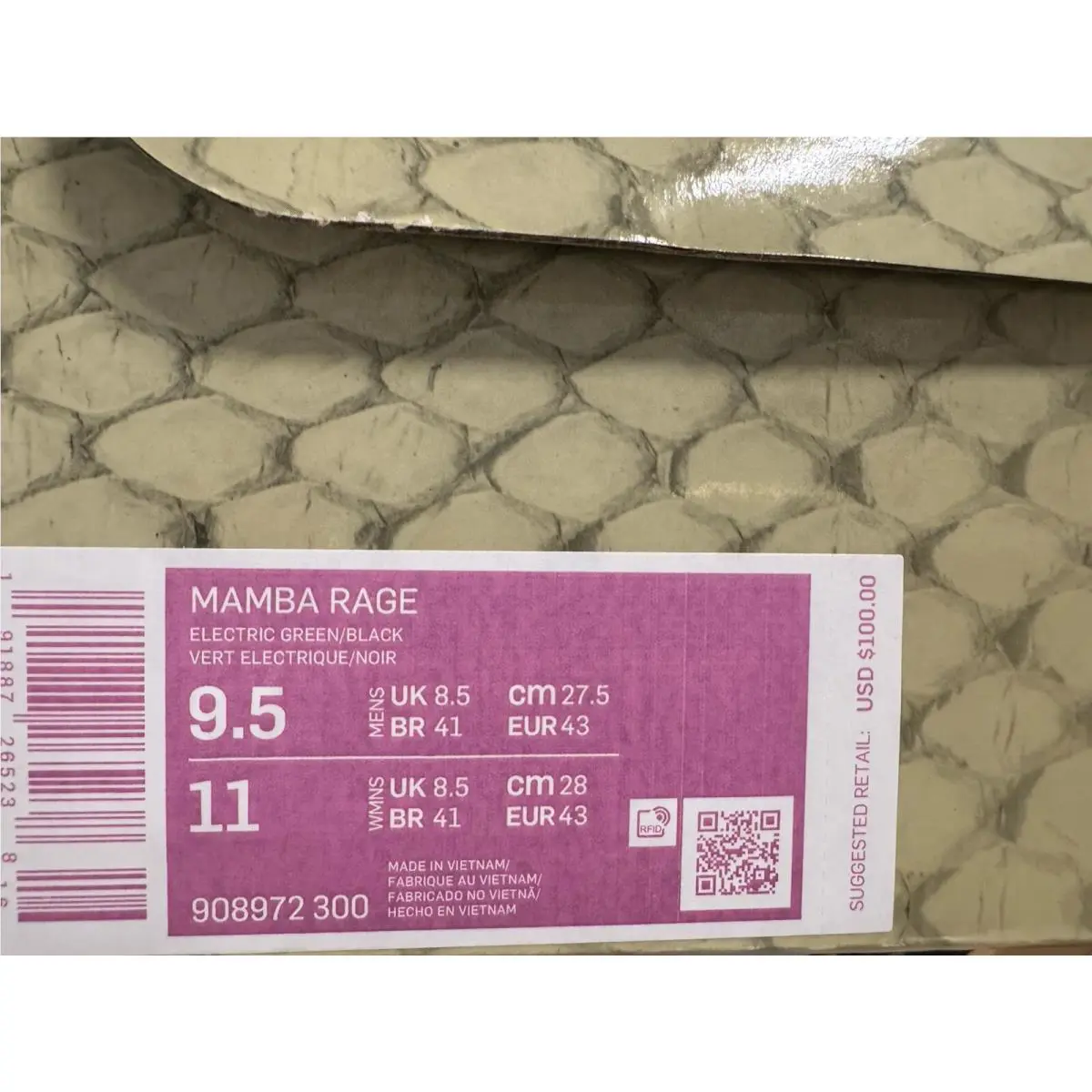 Nike shoes - Nike Mamba Rage - Mamba Rage - 908972-300 - Green 7