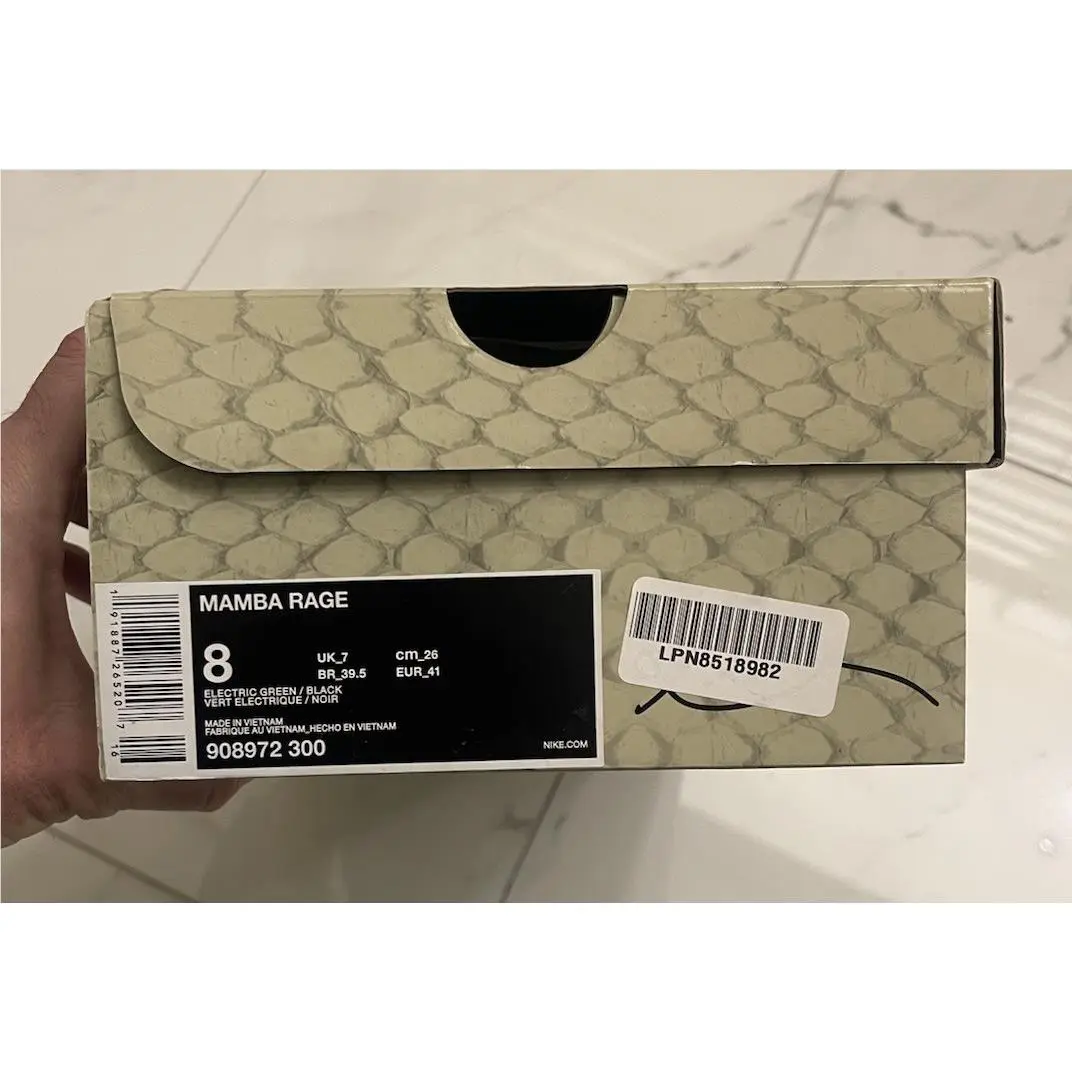 Nike shoes - Nike Mamba Rage - Mamba Rage - 908972-300 - Green 10