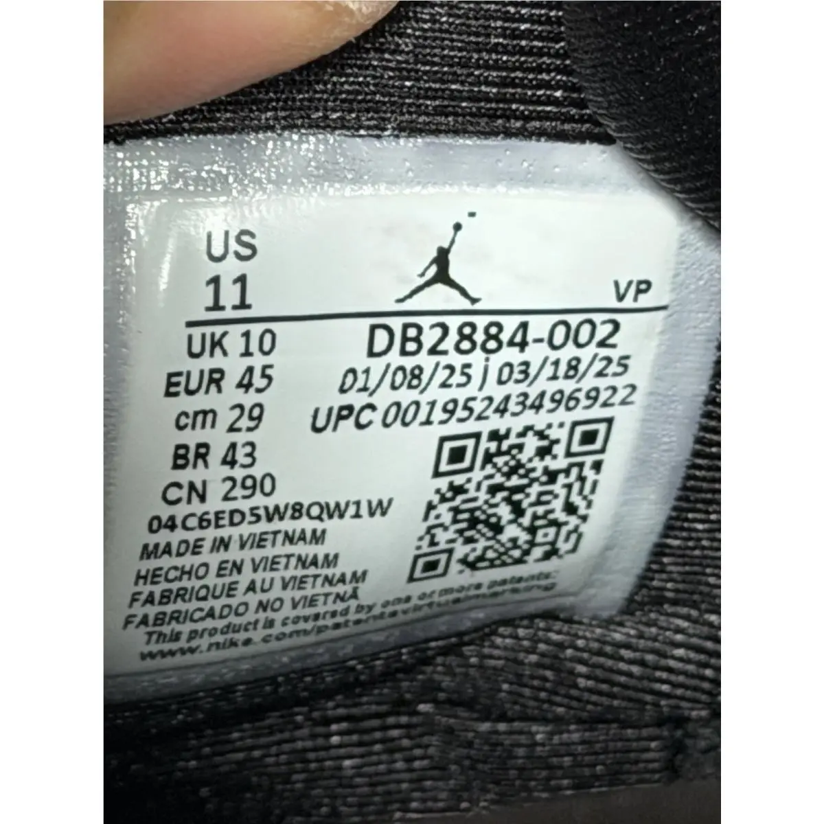Nike shoes - Jordan Stay Loyal - Stay Loyal - DB2884 002 - Black/Black-Cool Grey 5