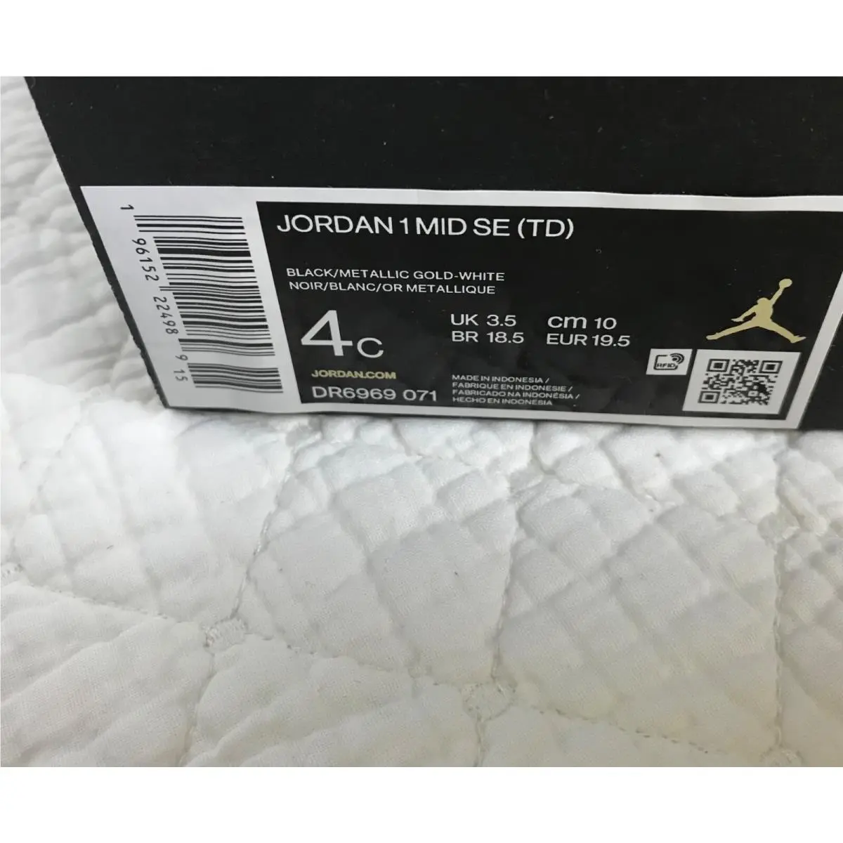 Nike shoes - DR6969-071 - DR6969-071 - Black/metallic gold /White 11