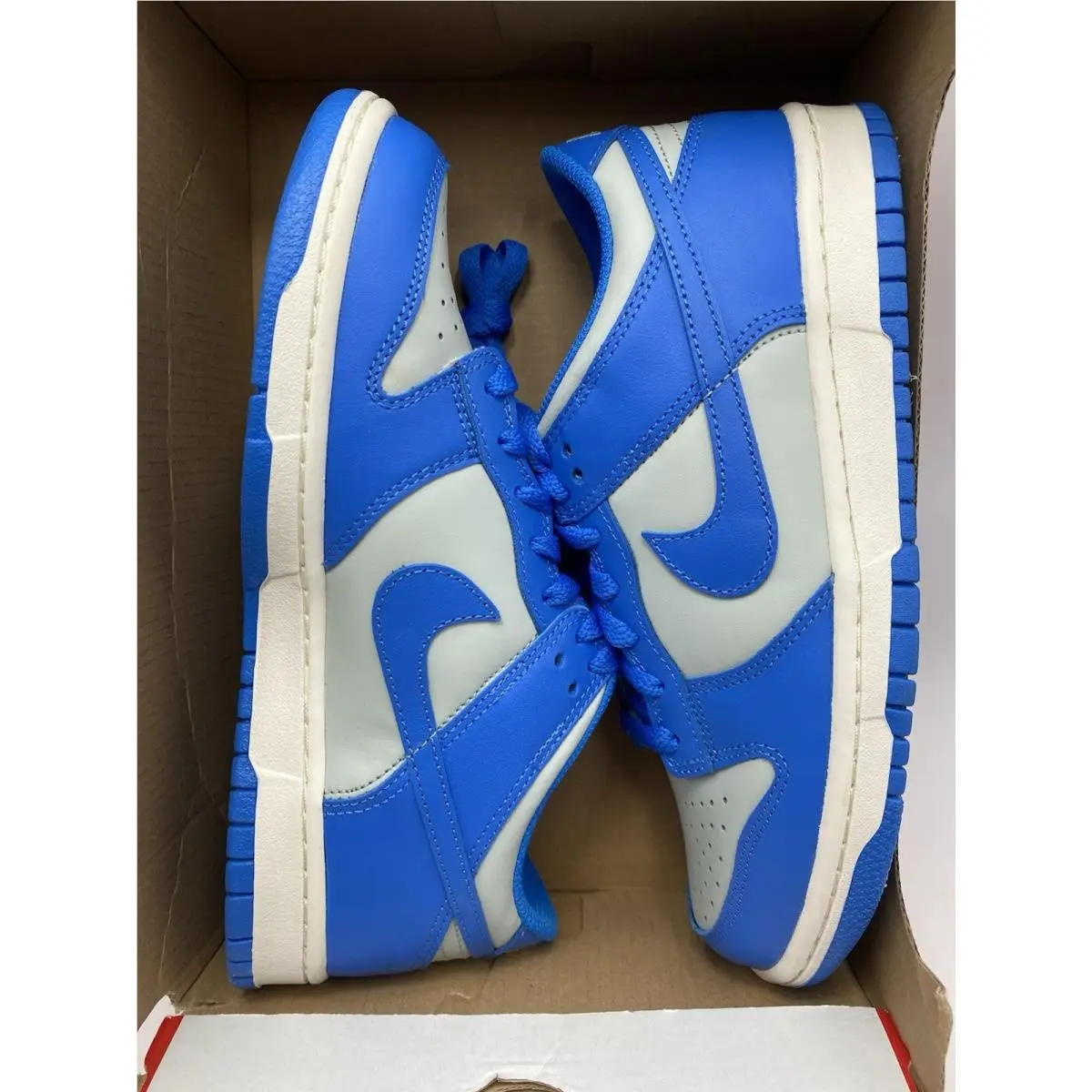Nike shoes - Nike Dunk Low - Dunk Low - FB9109 004 - Light Silver/LT Photo Blue (UPC: 197863494609) 5