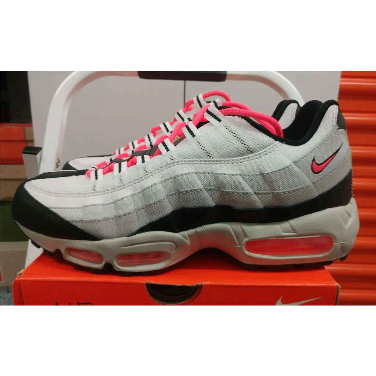 Nike shoes - Nike Air Max 95 - Air Max - White/Hot-Lava-Black-Granite 1