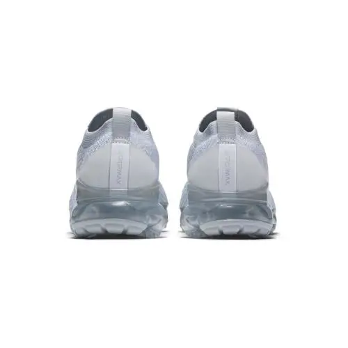 Nike shoes - NIKE BQ5238 101 Air VaporMax Flyknit 3 - White Metallic Silver (UPC: 192499841346) 4