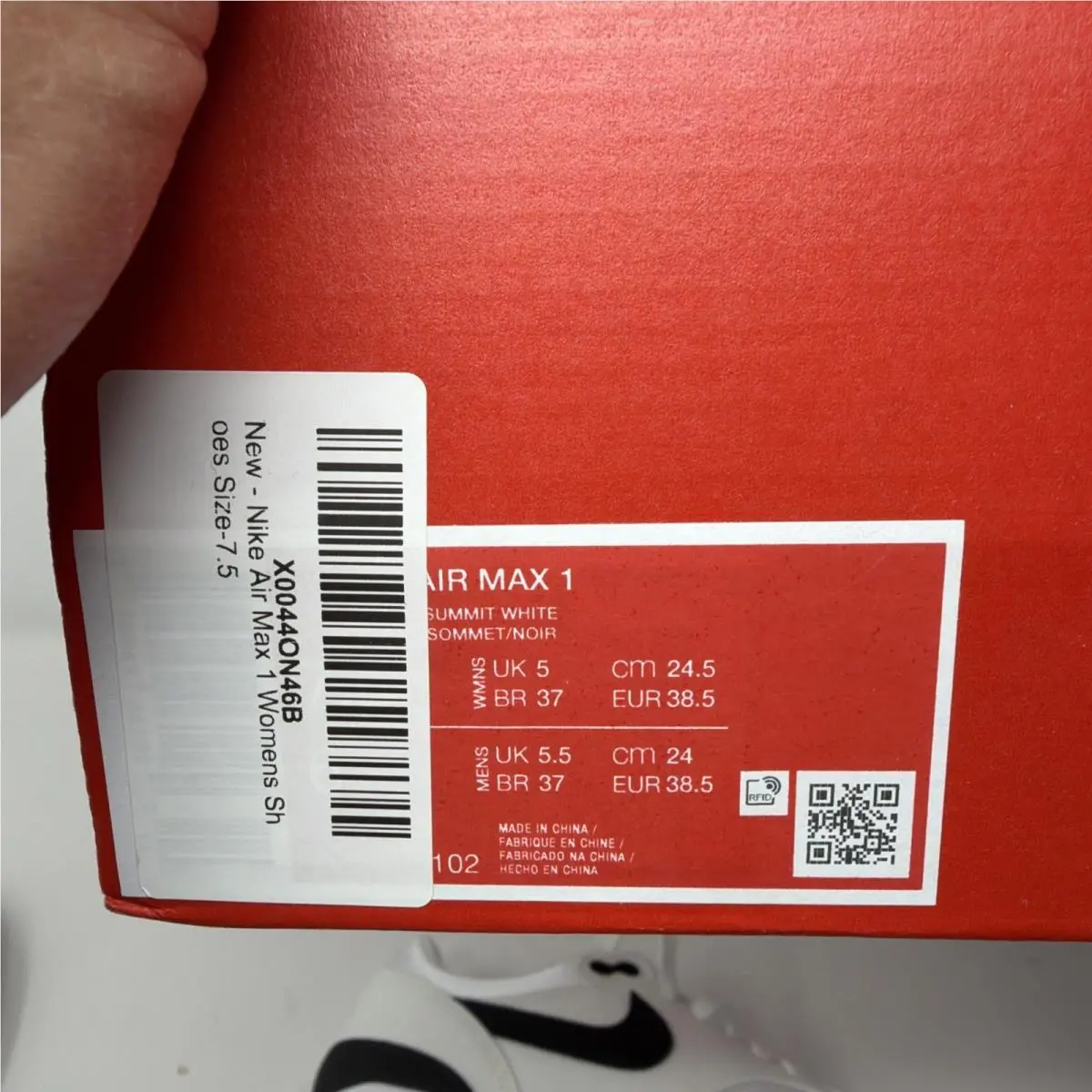 Nike shoes - Nike Air Max 1 - Air Max - DZ2628-102 - White/Black-Summit White 3