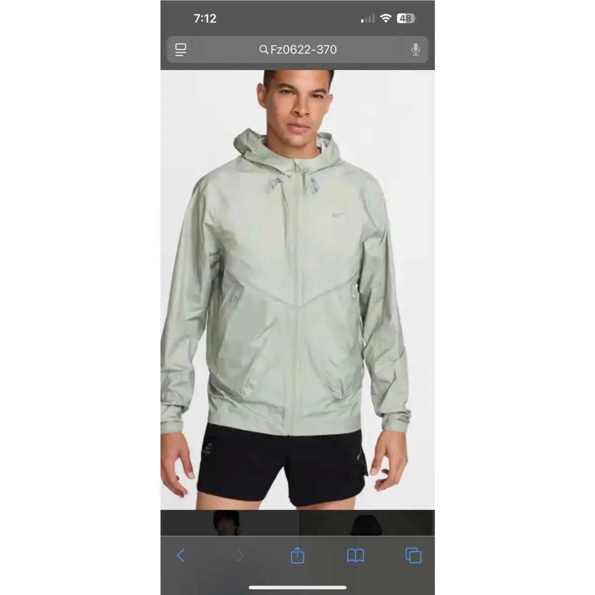 Nike clothing - Nike Running Division Aerogami - Running Division Aerogami - FZ0622370 - Green (UPC: 0197598900031) 1