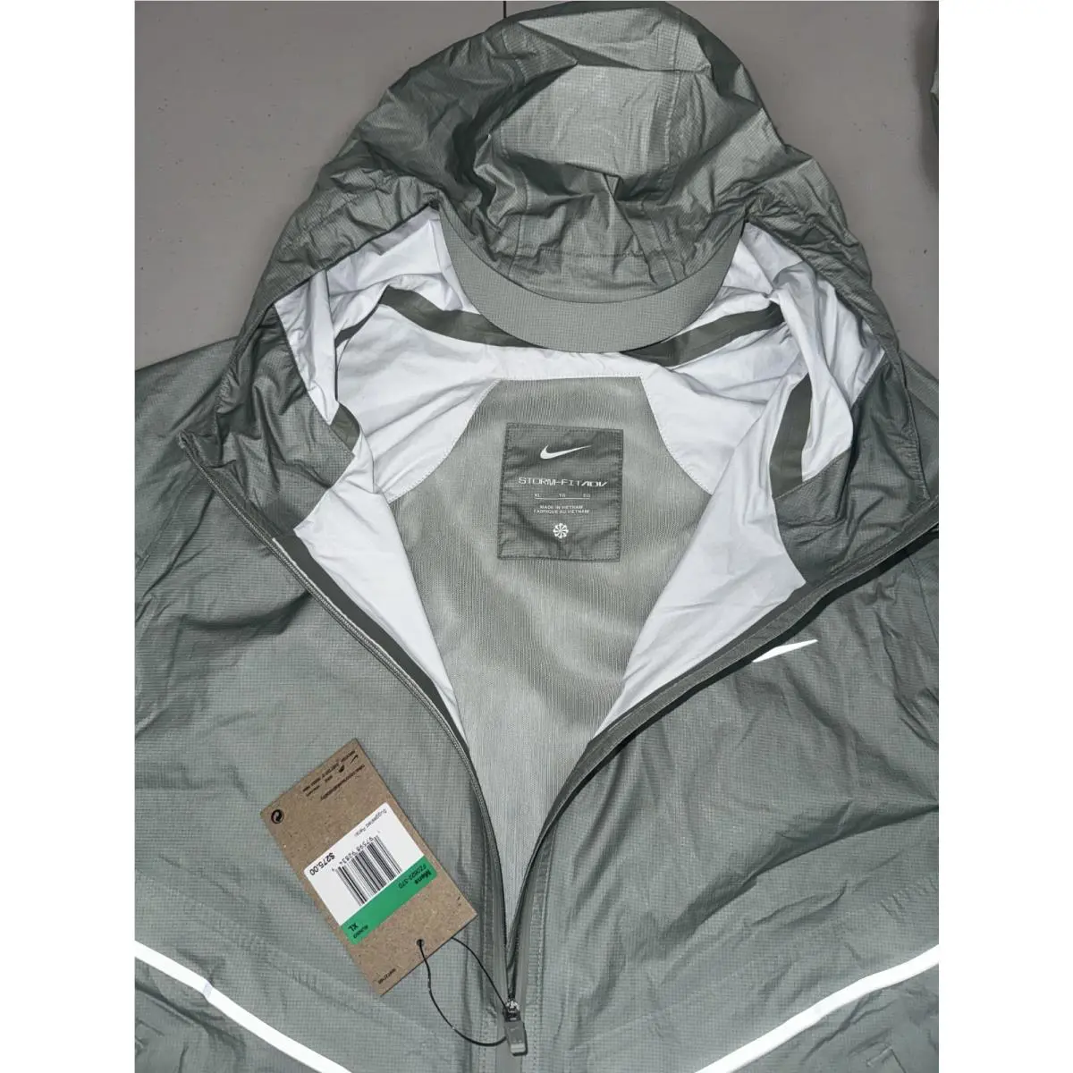 Nike clothing - Nike Storm-FIT ADV Running Jacket - FZ0622370 - Green (UPC: 197598935965) 1