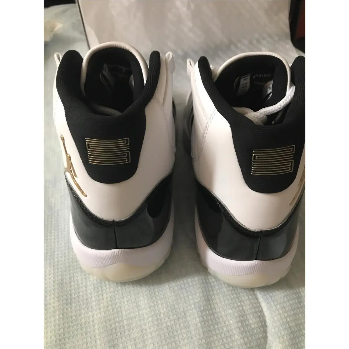 Nike shoes - Air Jordan Retro 11 “gratitude” - WHITE/Metallic Gold-Black 0
