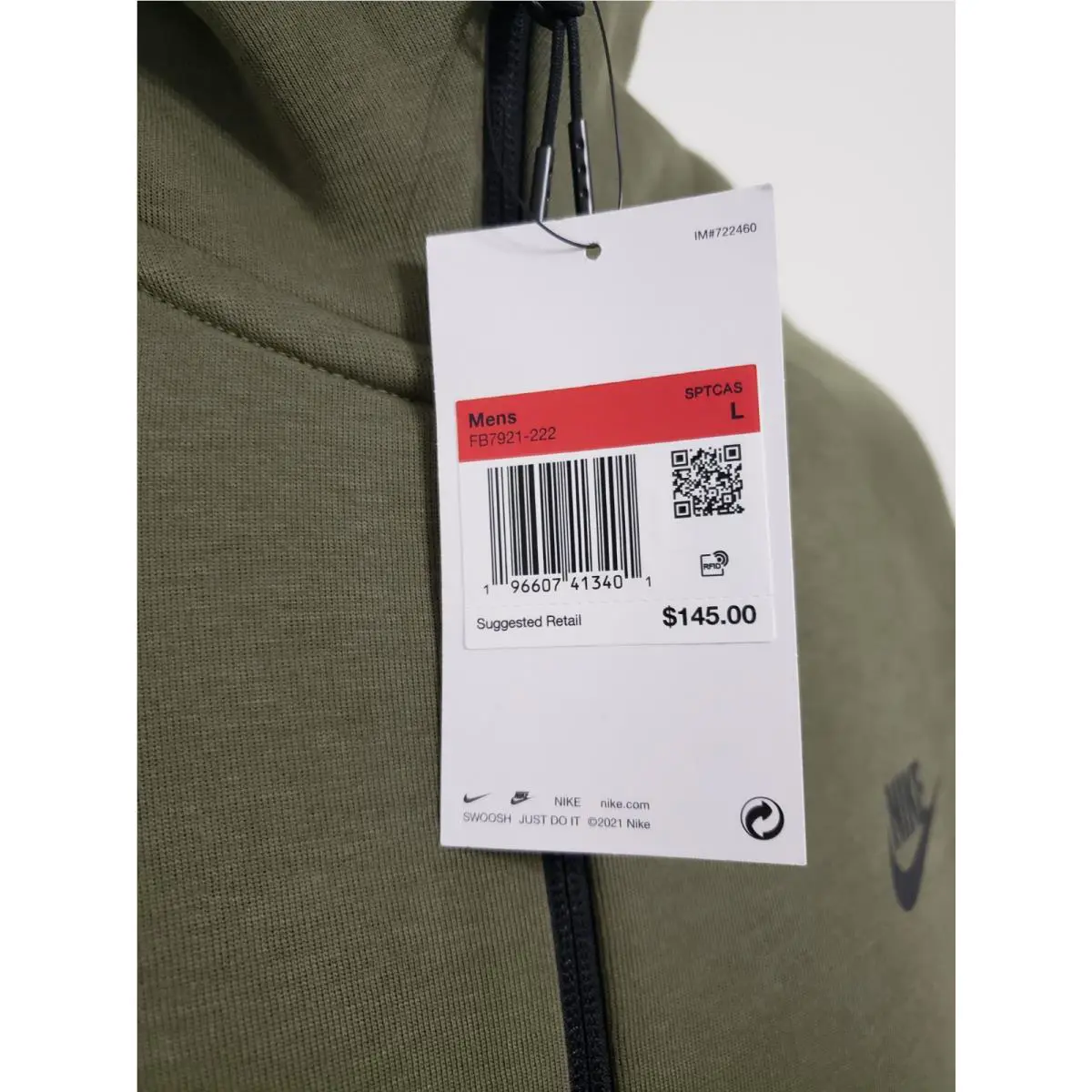 Nike clothing - Medium Olive (UPC: 196607413401) 5