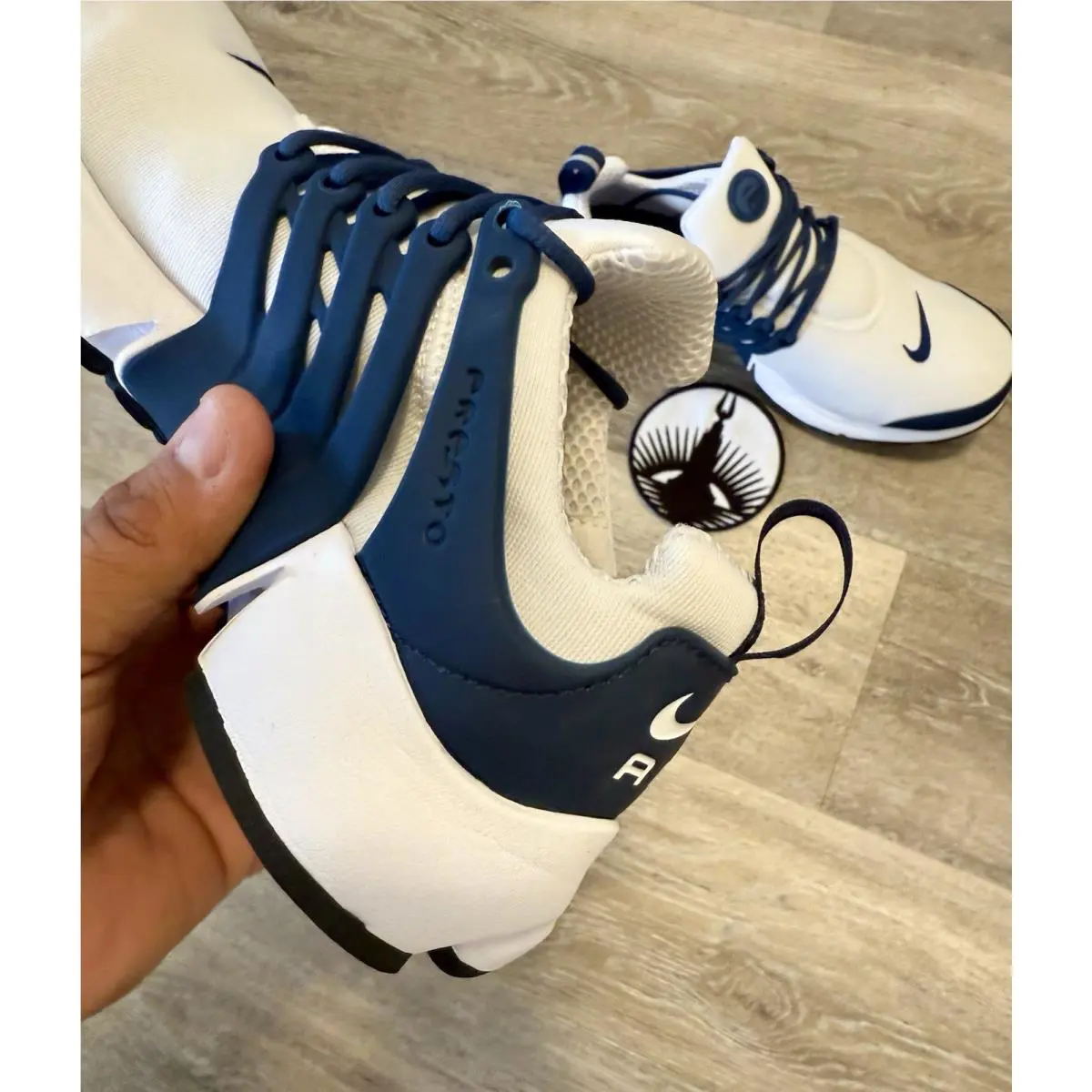 Nike shoes - Nike Air Presto - Air Presto - 846440-997 - White / Navy Blue (UPC: 887232068615) 1