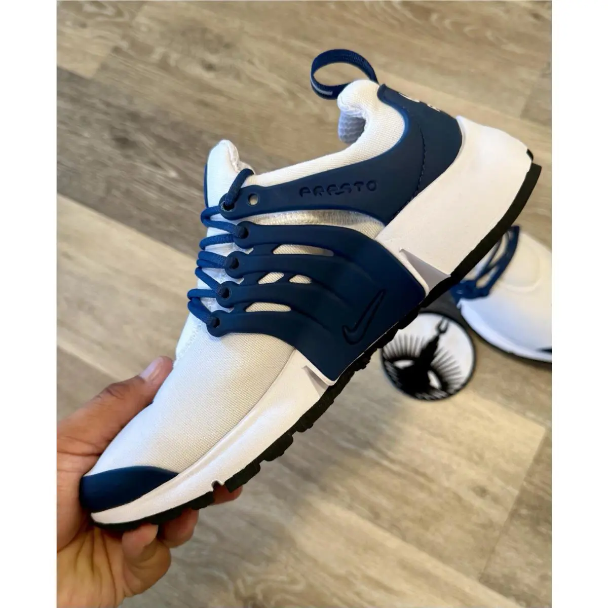 Nike shoes - Nike Air Presto - Air Presto - 846440-997 - White / Navy Blue (UPC: 887232068615) 3