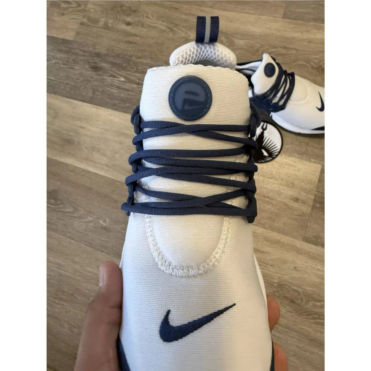 Nike shoes - Nike Air Presto - Air Presto - 846440-997 - White / Navy Blue (UPC: 887232068615) 6
