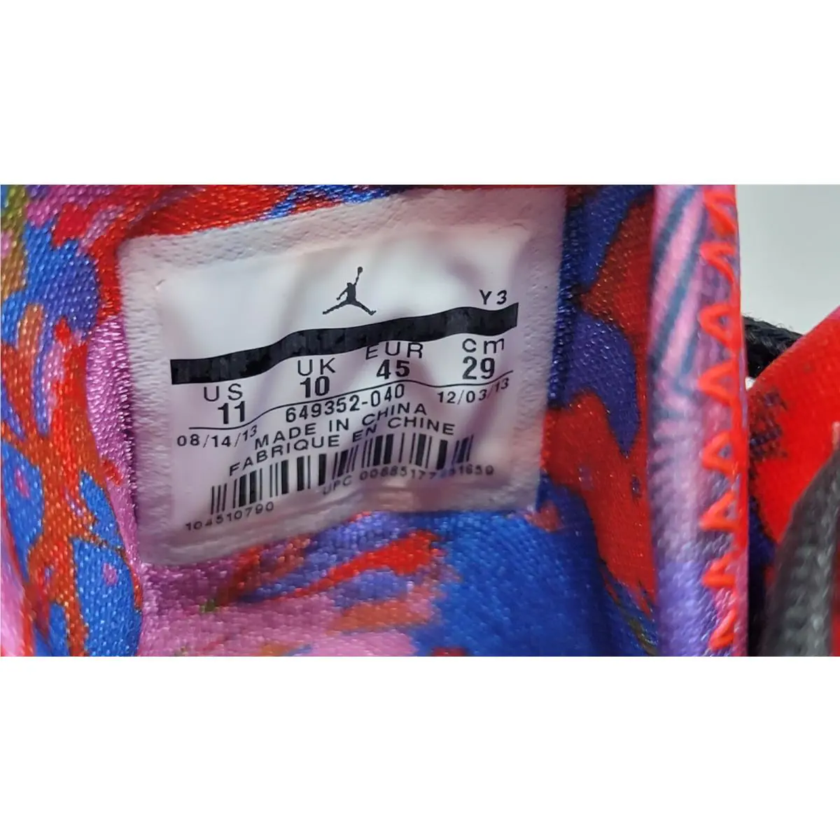 Nike shoes - Jordan Melo M10 - Melo - 649352040 - Multicolor 10
