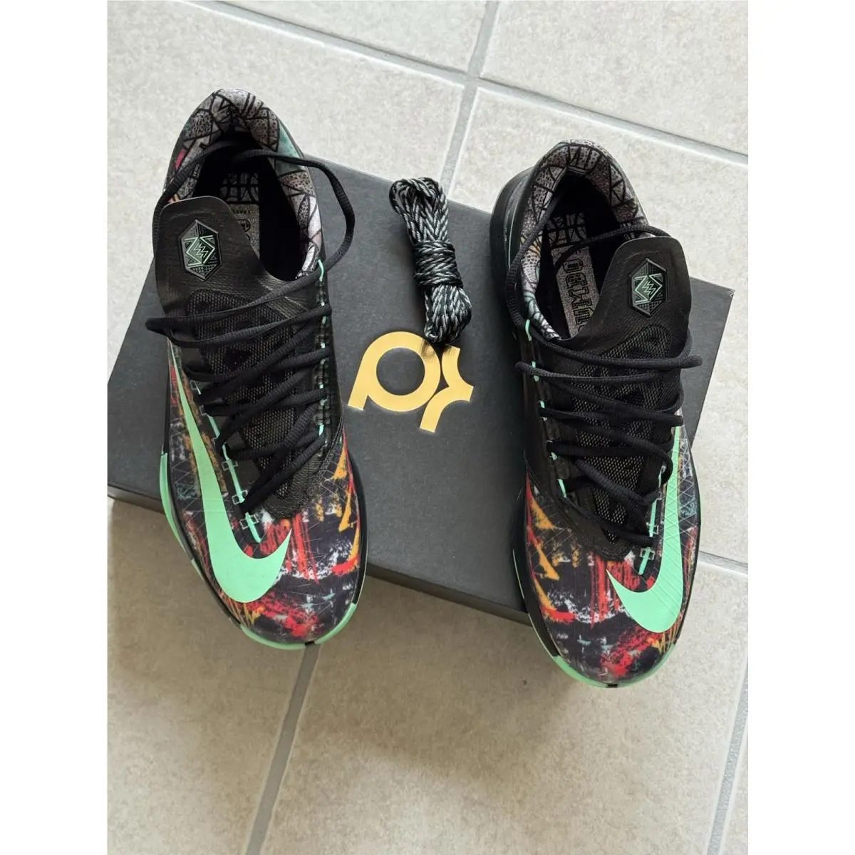 Nike shoes - Nike KD 6 - 647781-930 - Multicolor 8