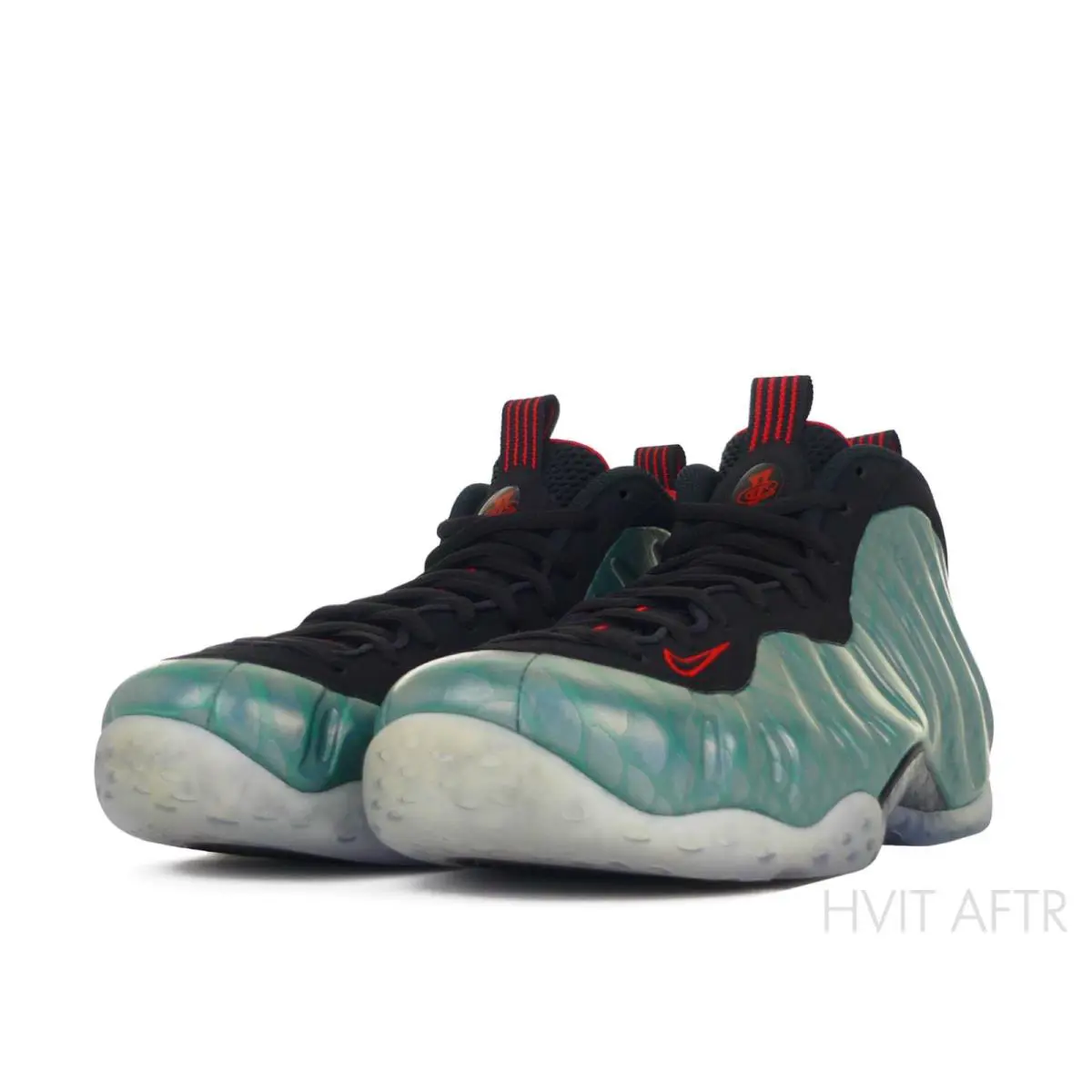 Nike shoes - Nike Air Foamposite One - Air Foamposite One - 575420-300 - Dark Emerald/Black/Challenge Red (UPC: 659658262331) 3