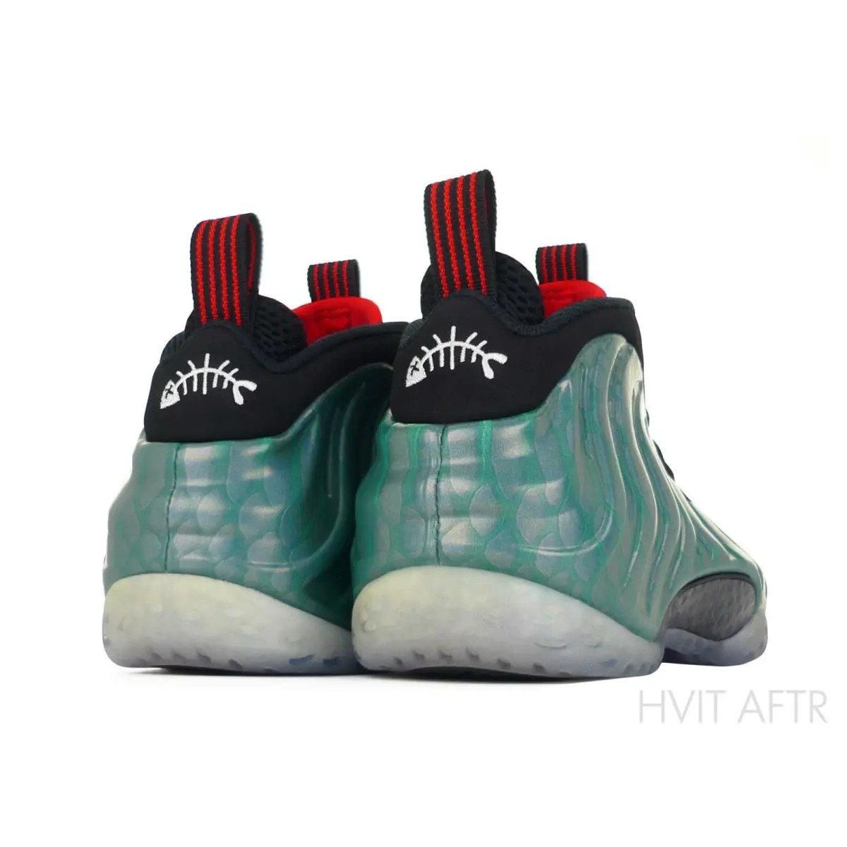 Nike shoes - Nike Air Foamposite One - Air Foamposite One - 575420-300 - Dark Emerald/Black/Challenge Red (UPC: 659658262331) 4