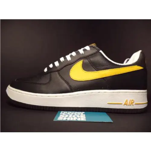 Nike shoes - Nike Air Force 1 - Air Force - 306353-071 - Black 3