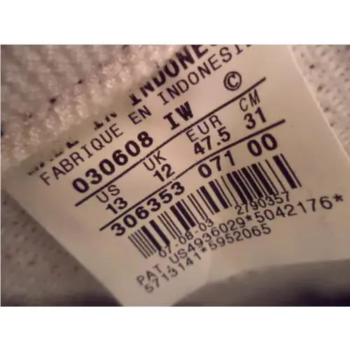Nike shoes - Nike Air Force 1 - Air Force - 306353-071 - Black 5