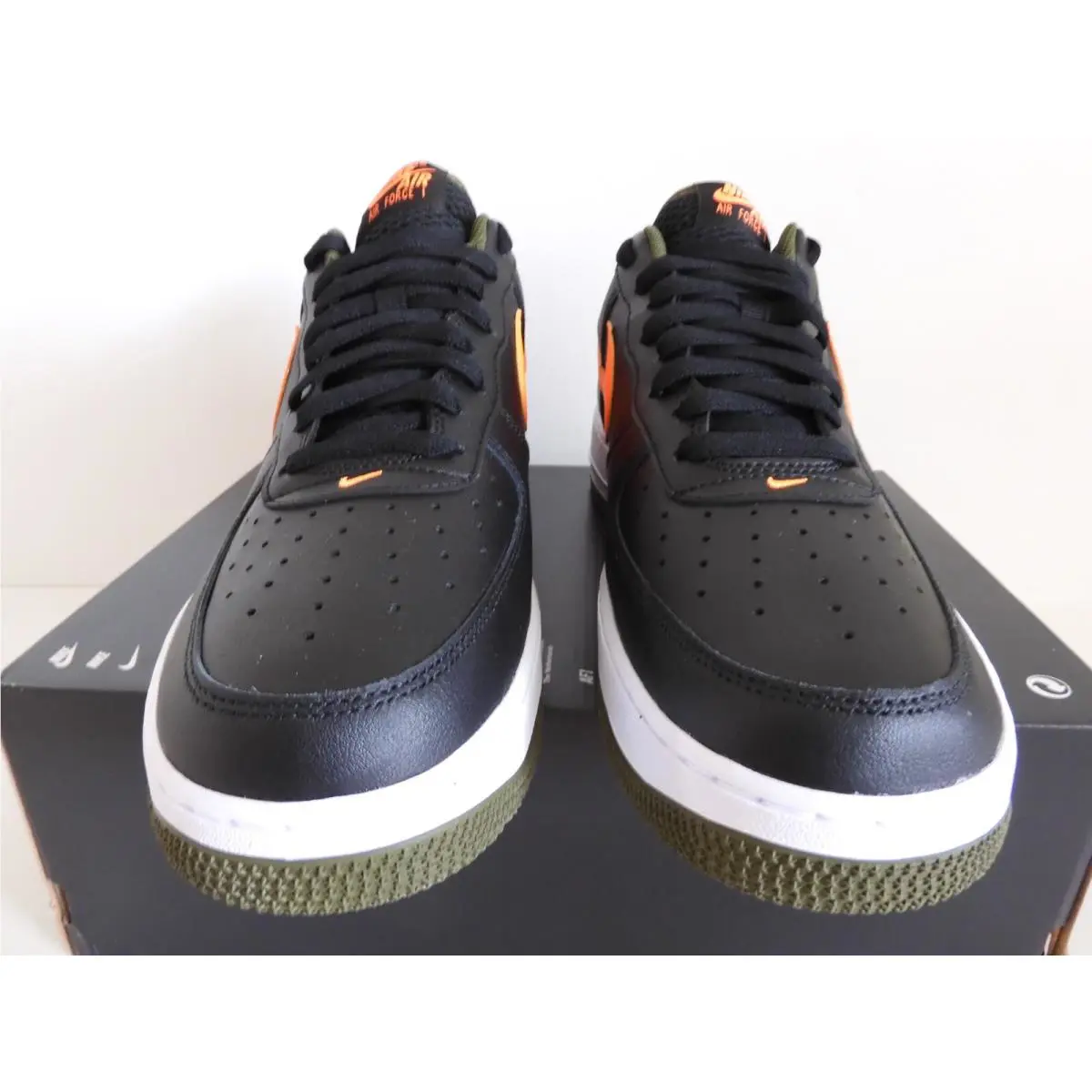 Nike shoes - Nike Air Force 1 `07 - Black (UPC: 195866279377) 1