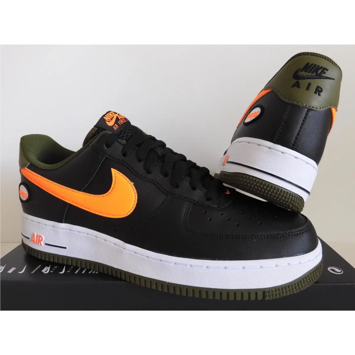 Nike shoes - Nike Air Force 1 `07 - Black (UPC: 195866279377) 0