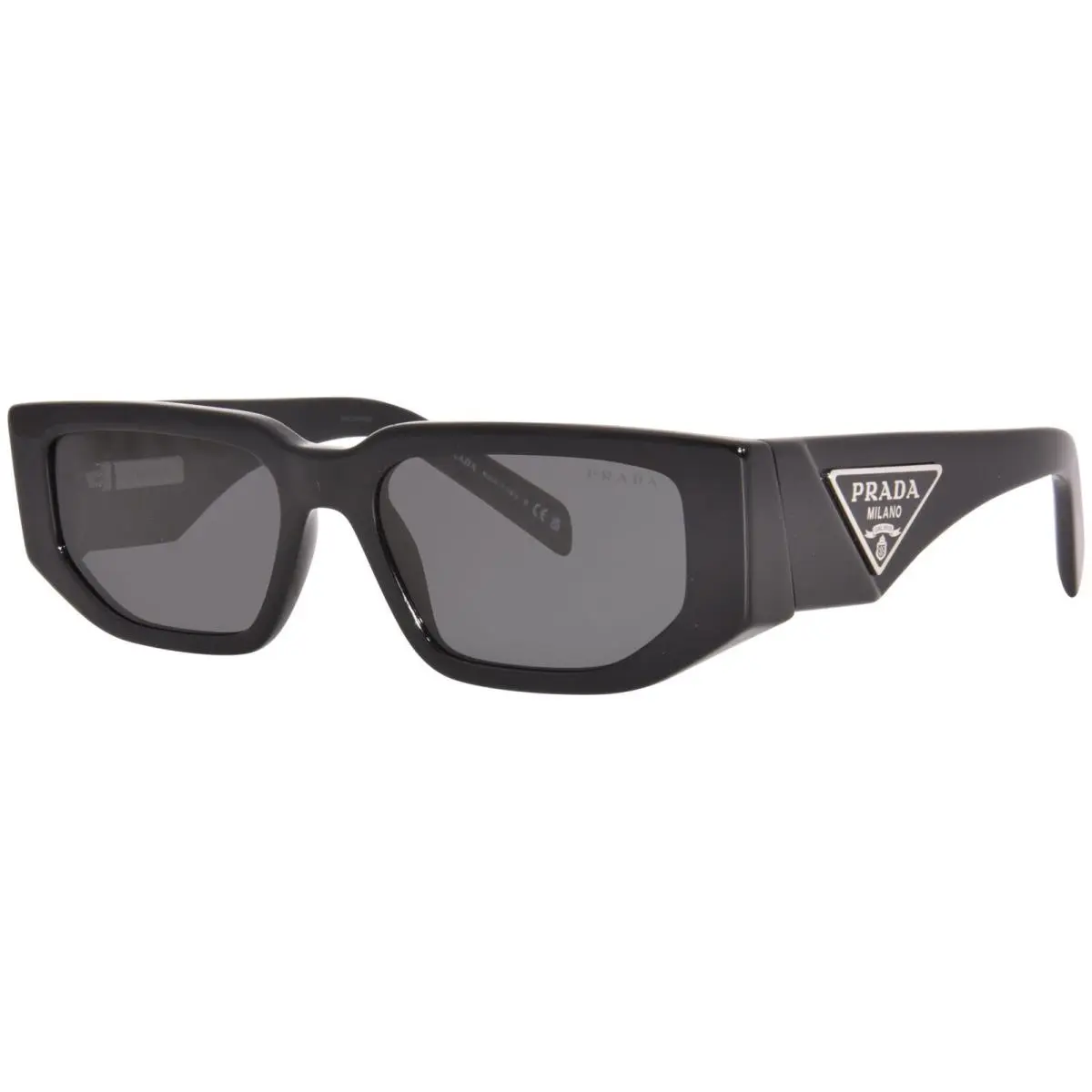 Sunglasses PR09ZS 1AB5S0 54mm Black / Dark Grey Lens by Prada