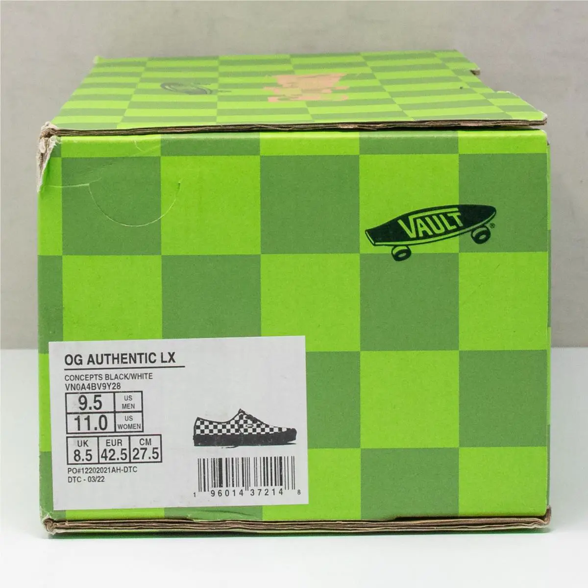 Vans shoes - VANS Authentic LX - Authentic - VN0A4BV9Y28 - Black (UPC: 196014372148) 5