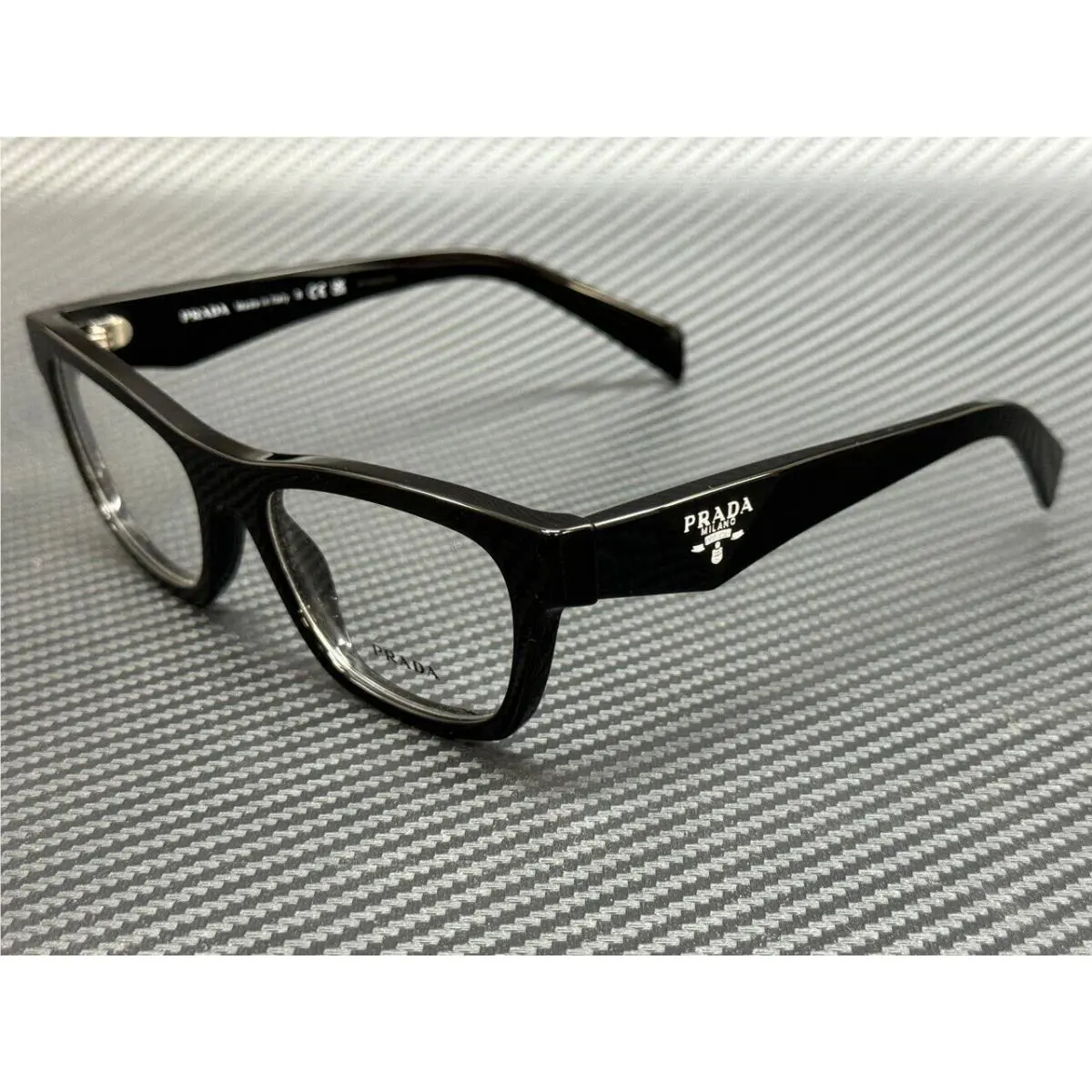 Prada PR B01V 16K1O1 Black Women`s 54 mm Eyeglasses