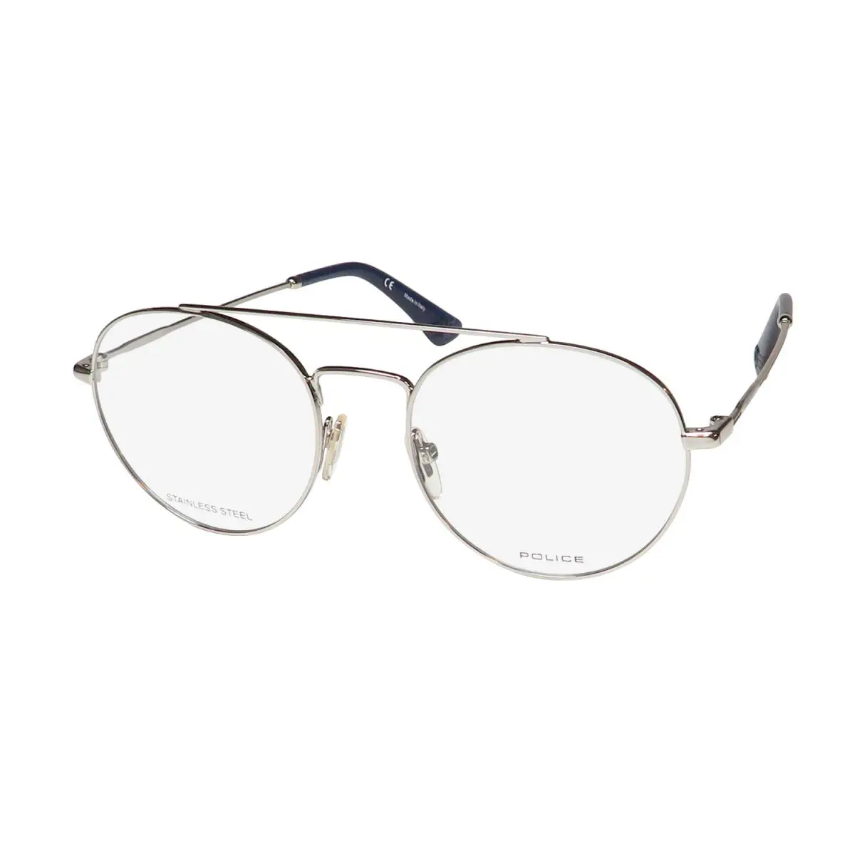Police VPL728 Highway 8 Eyeglass Frame/glasses Oversized Eyewear Mens