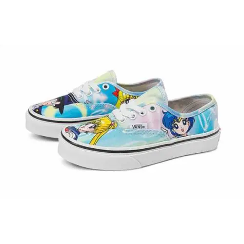 Vans X Sailor Moon Pretty Guardian Tuxedo Mask Size 5 TD VN0A4BUY448 - Multicolor